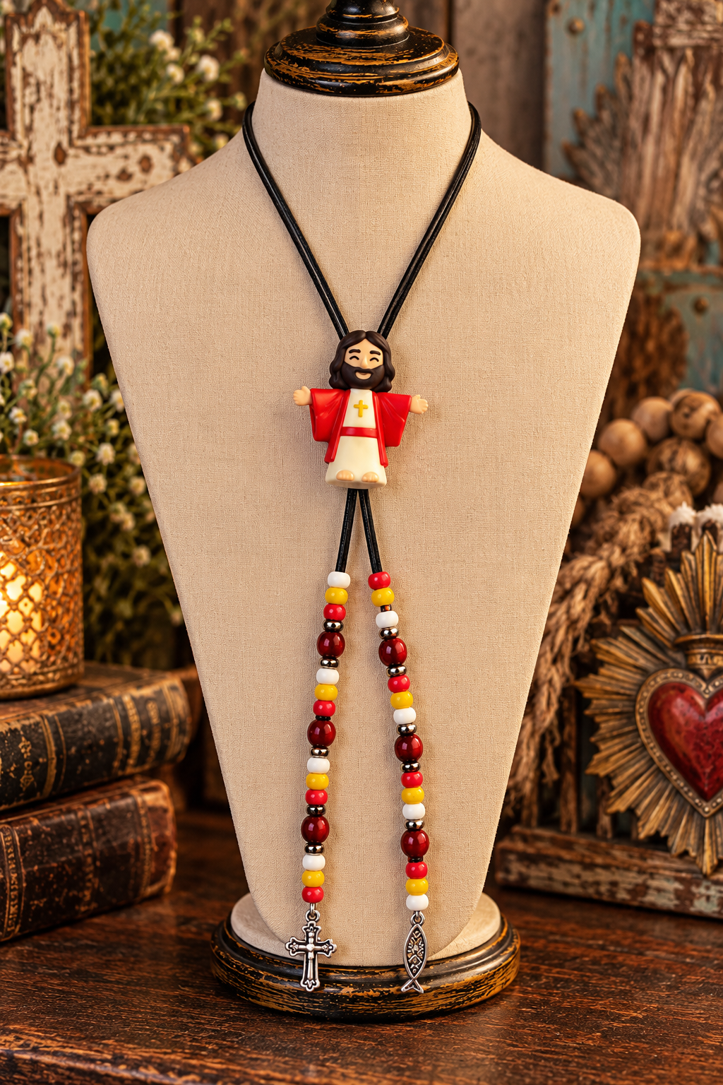 Scarlett Jesus Handmade Bolo Necklace