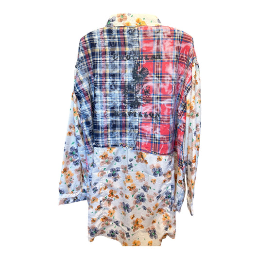 Chocolat “Junk” Top One Size Fits a Large to XXL (10-16) Oversized