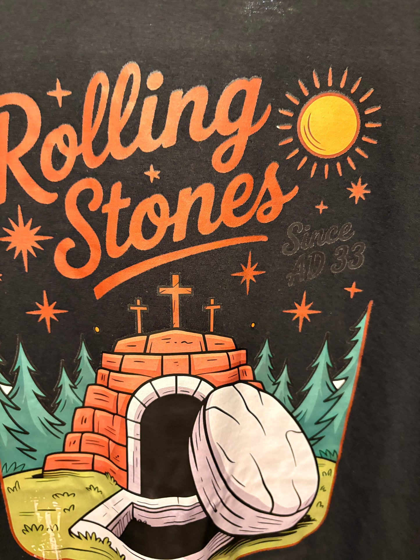 Rolling Stone Since 33AD Tee Size Large