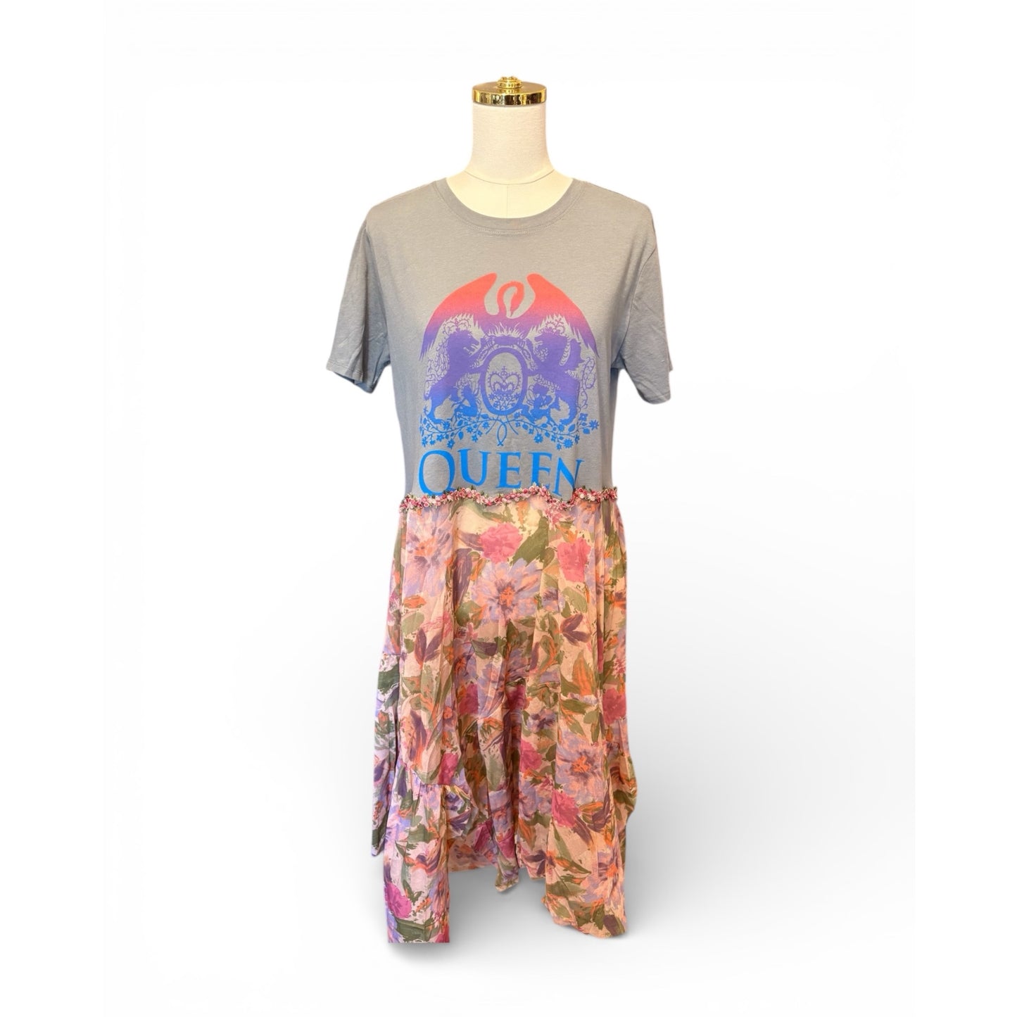 Another One Bites The Apple Upcycled Rockstar Fairytale Dress One Size Fits an XS to Large Oversized!