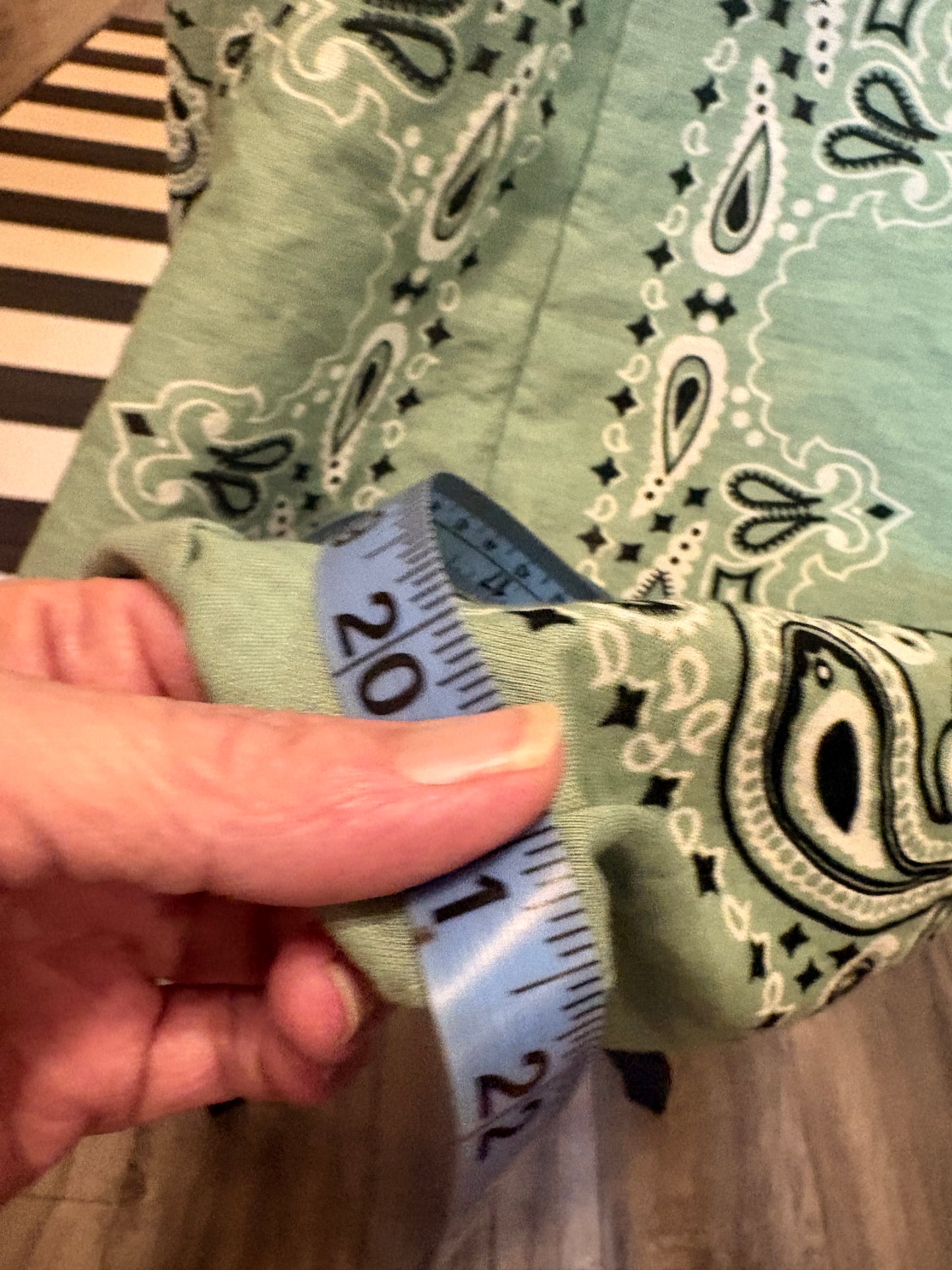 Sage Bandana Skirt Fits a Small to 3X