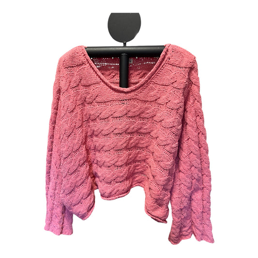 Pink Rose Soft Sweater