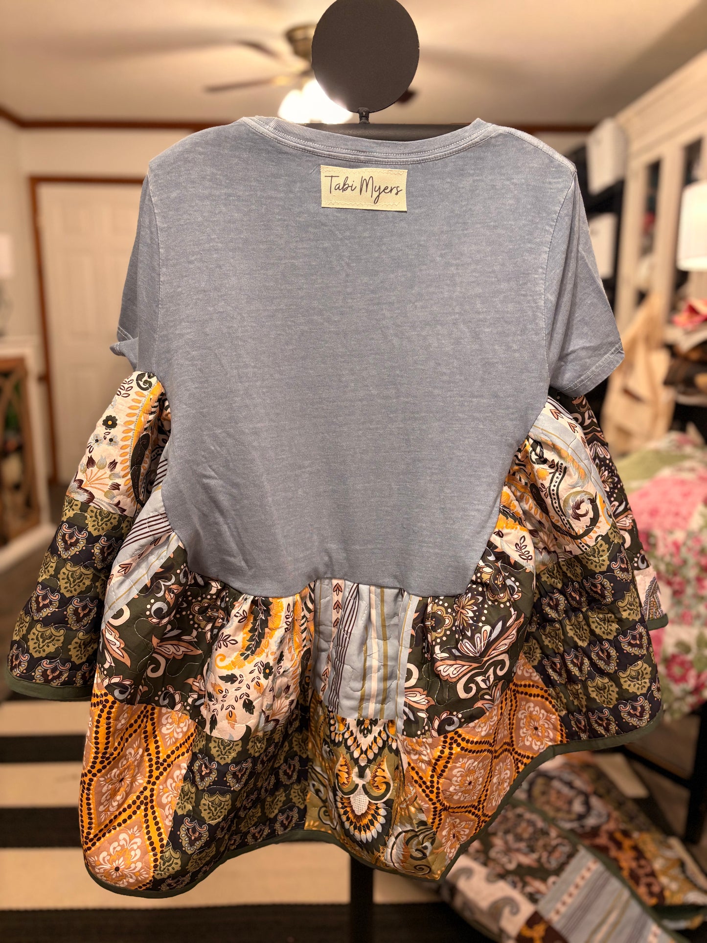 Grateful Dead Quilted Rock Angel Poncho One Size Fits an XS to Large (0-10) Oversized