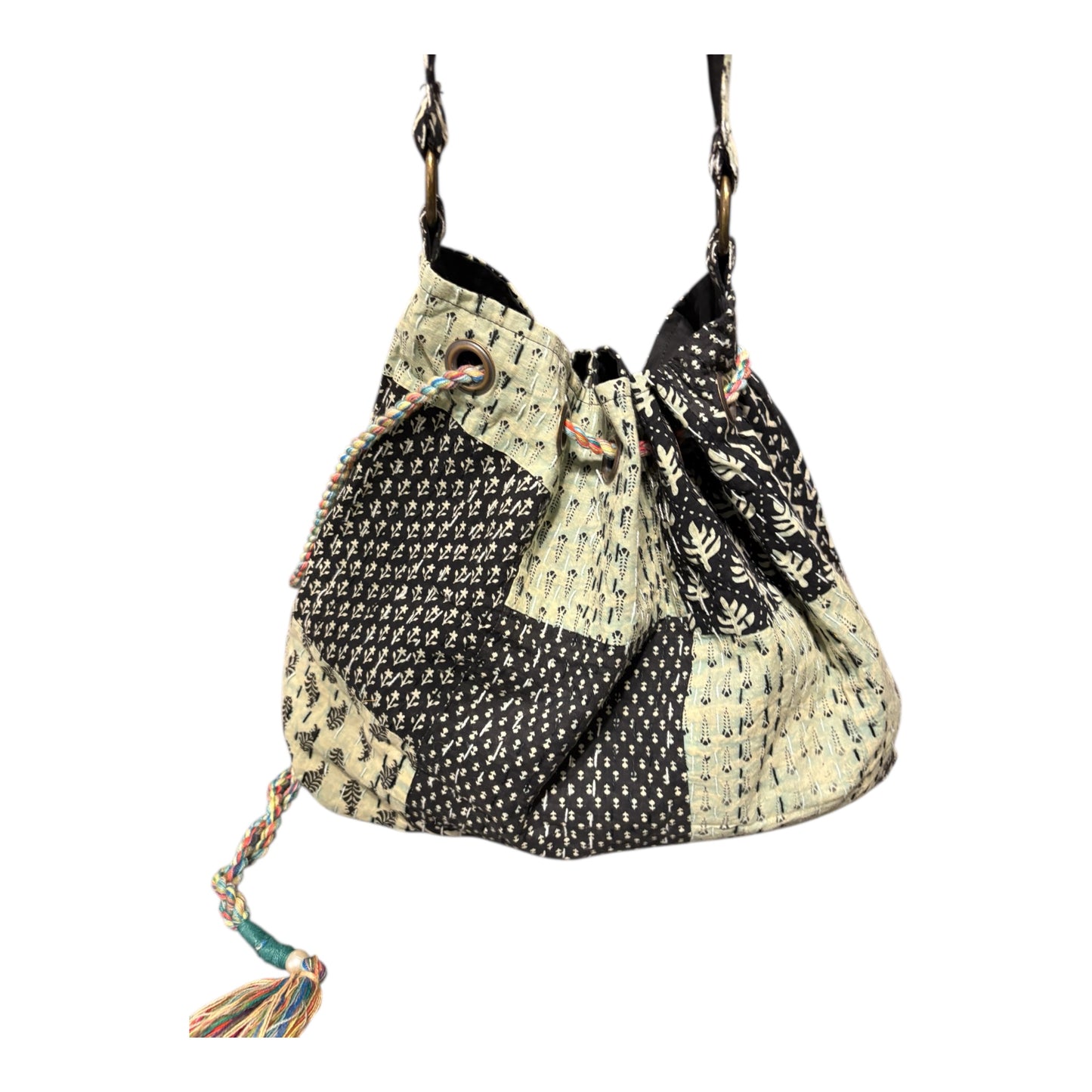 Boho Blooms Bag - Green