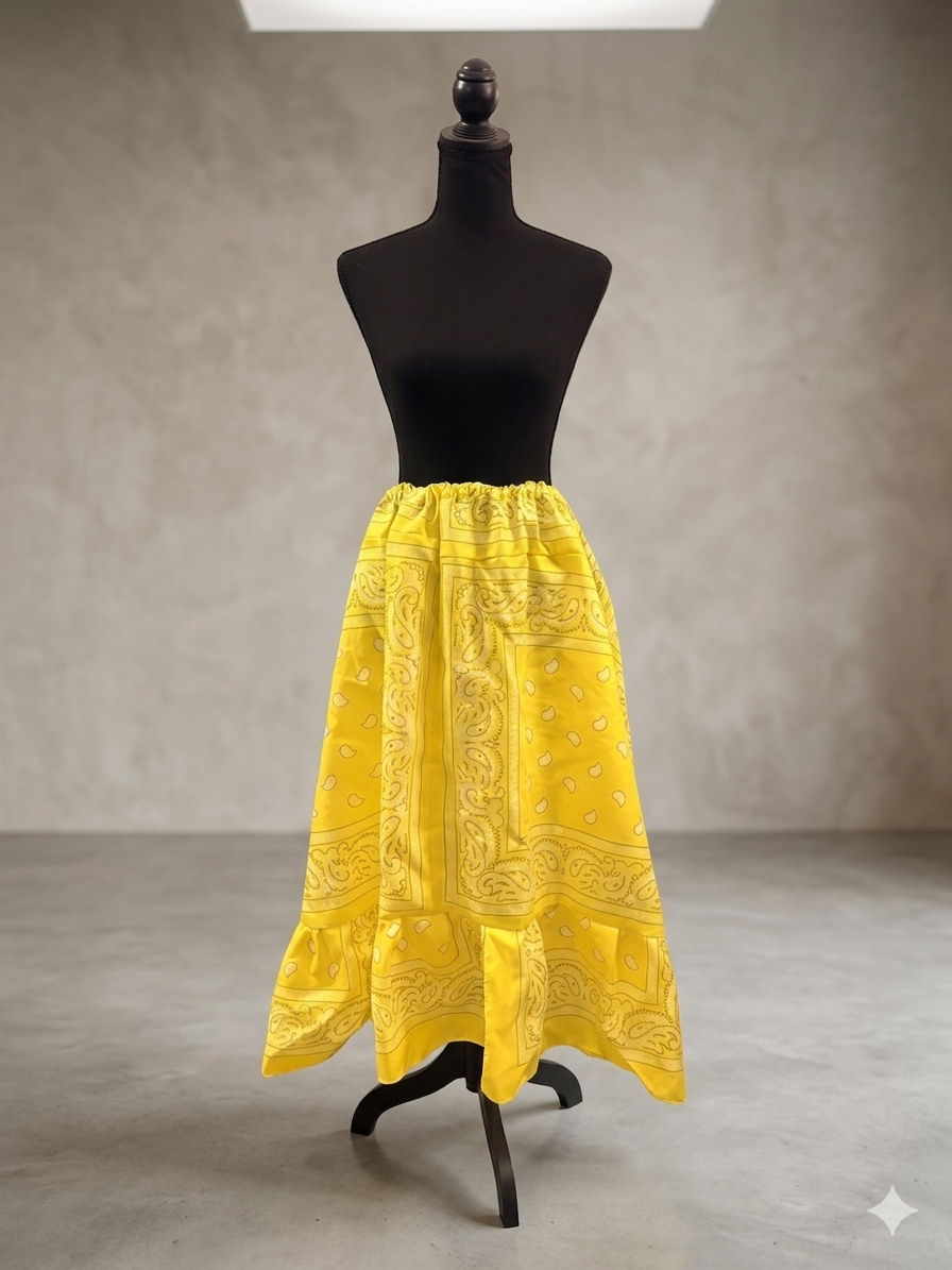Sunshine Bandana Skirt Fits a Small to 3X