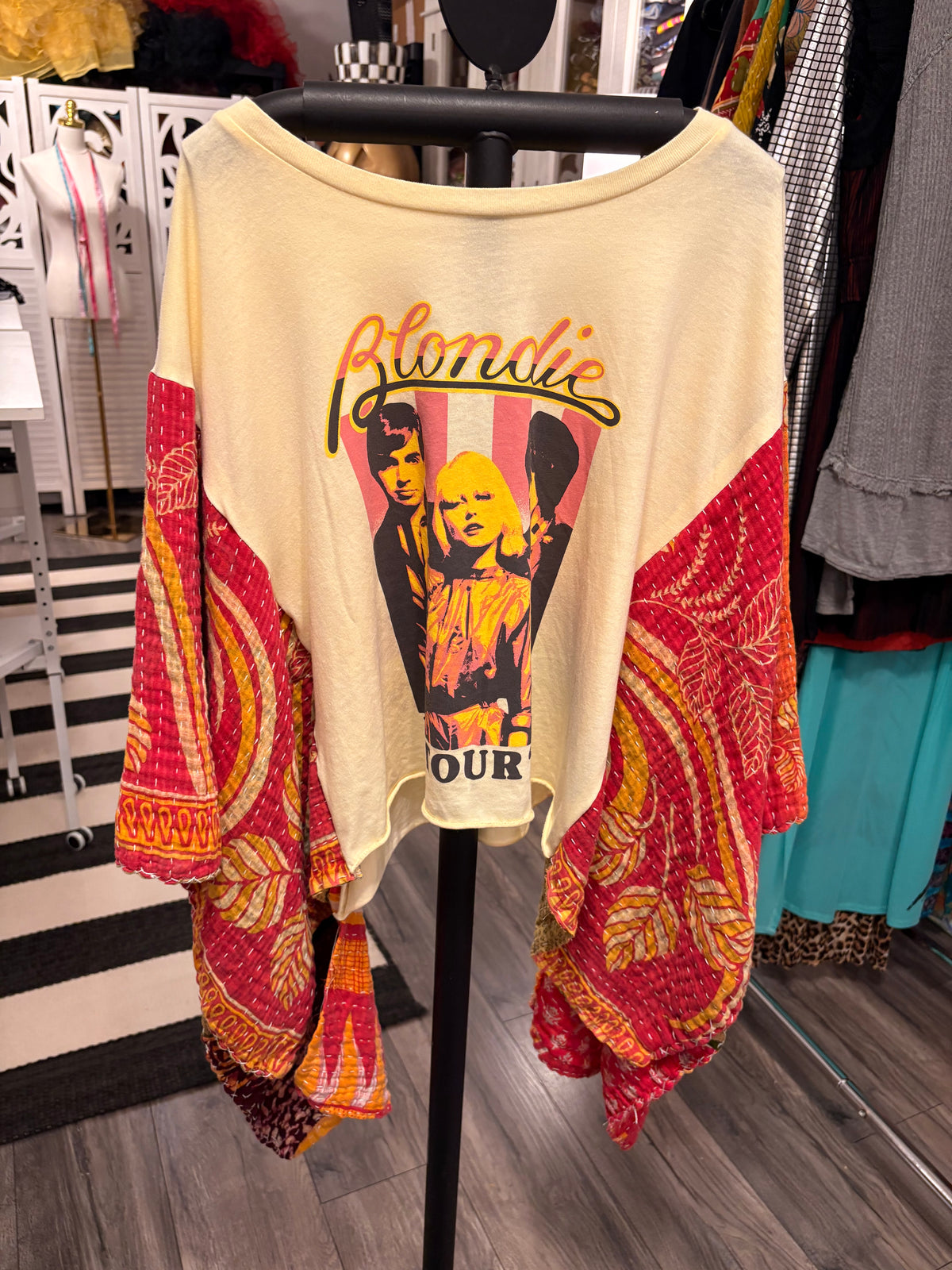 Call Me Upcycled Vintage Kantha Quilt Poncho One Size Fits a Small to XXL