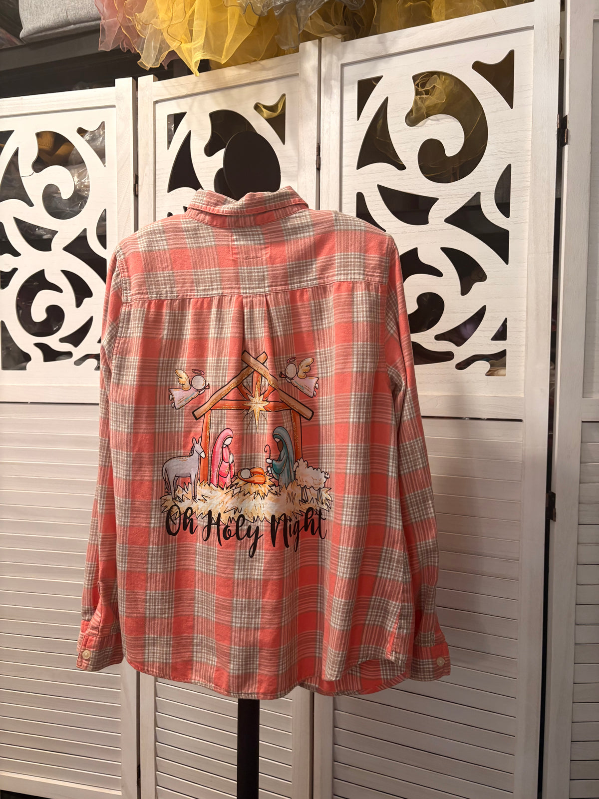 Oh Holy Night Flannel Large