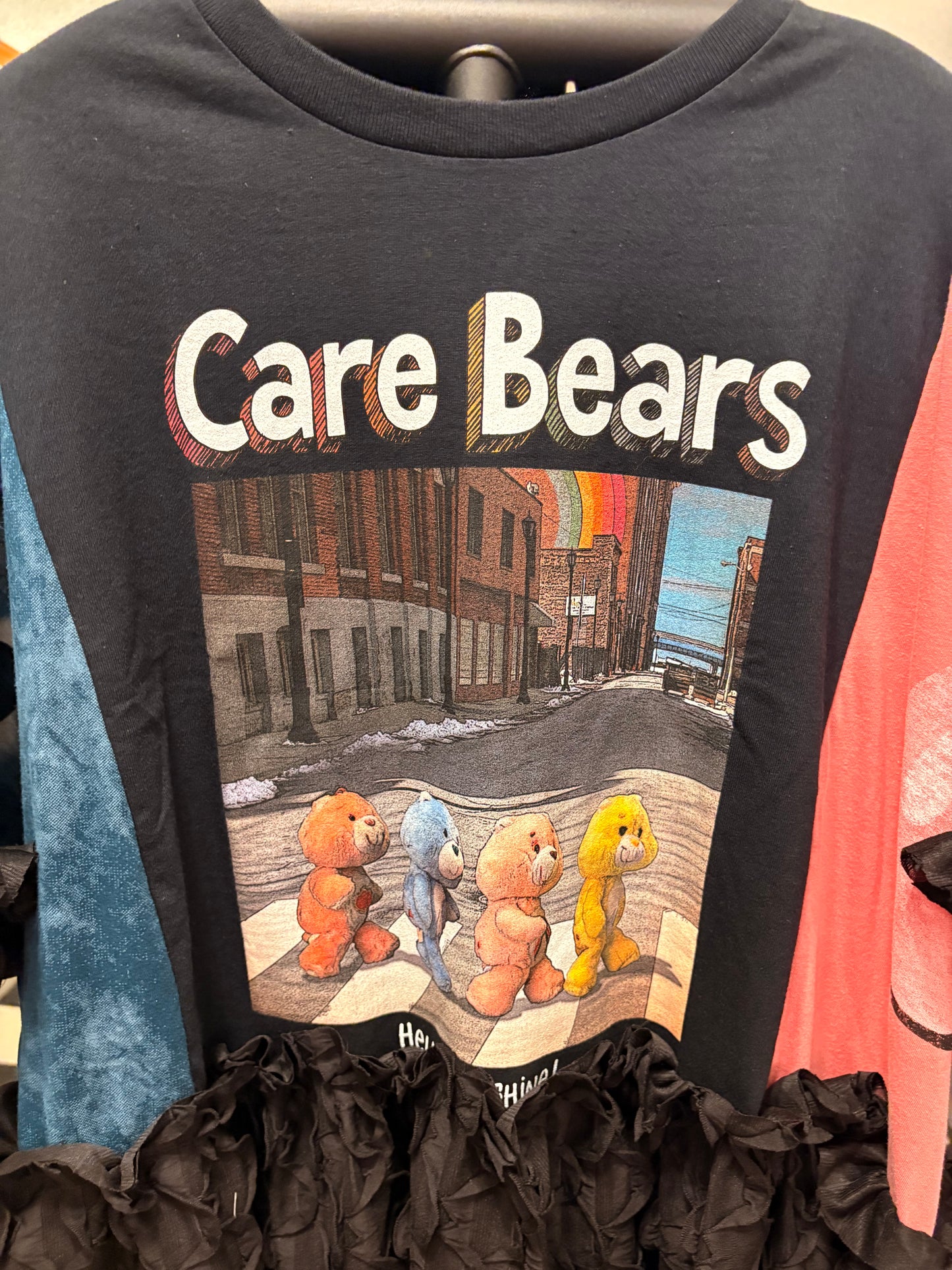 Classic Rock Upcycled Rockstar Fairytale Top One Size Fits a Small to 3X Super Oversized!