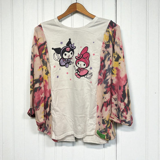 Hello Witches Upcycled Tee Fits an XSmall to Large OVERSIZED