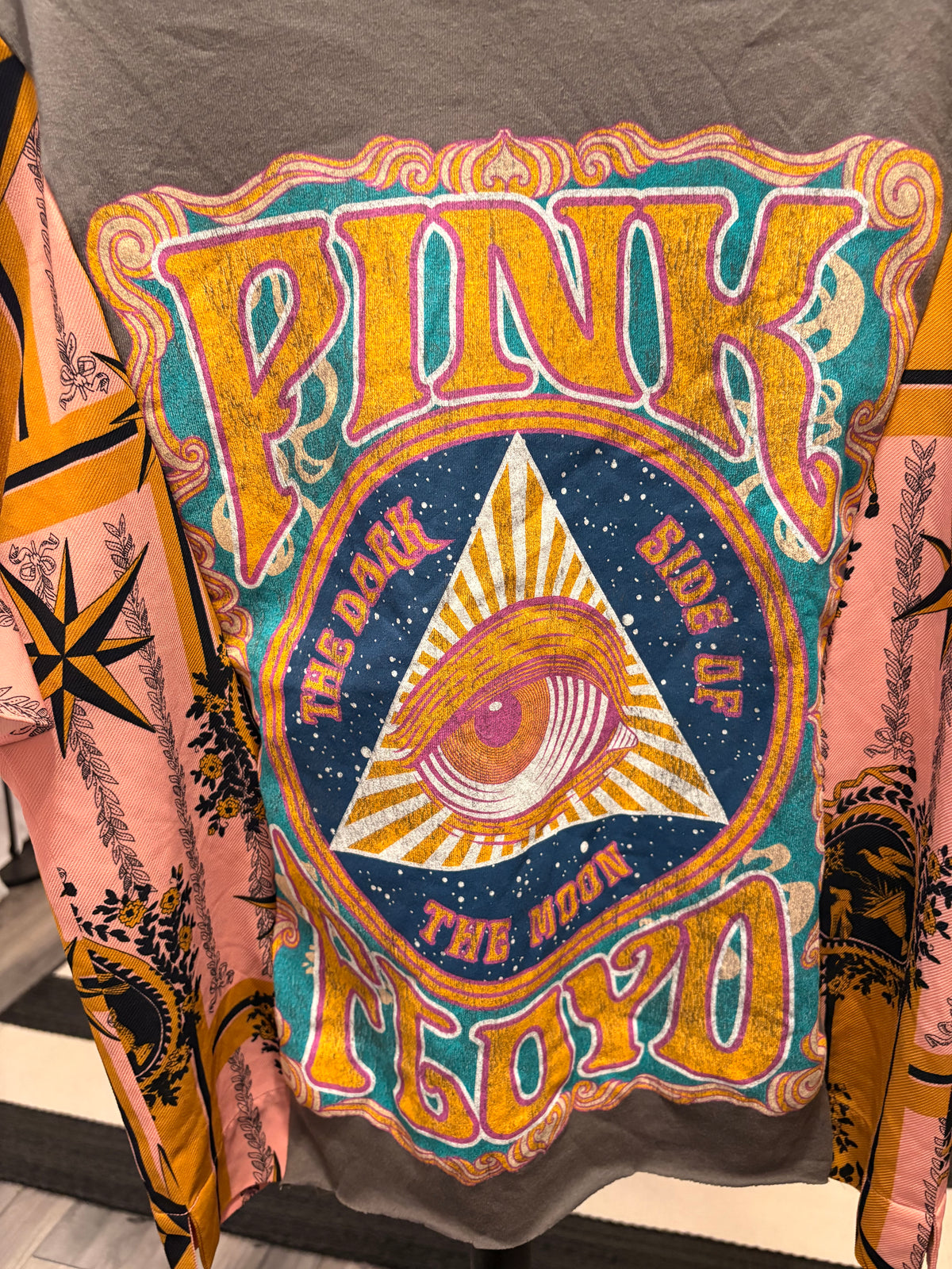 Pink and Gold Glam Tee One Size Fits a Small to Large