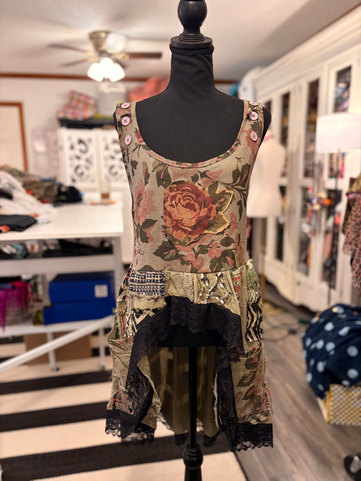 Prairie Princess Hi/Lo Overall Top
