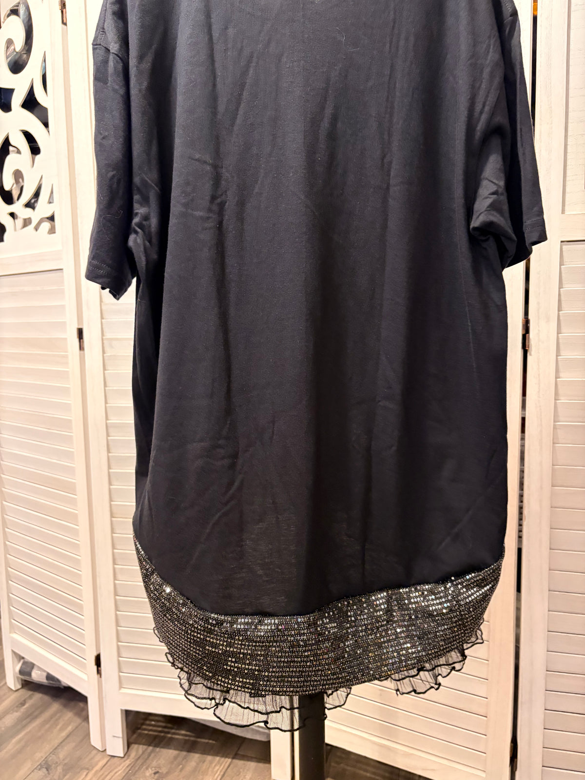 Hotel California Glam Hi/Lo Tee One Size Fits Small to Large