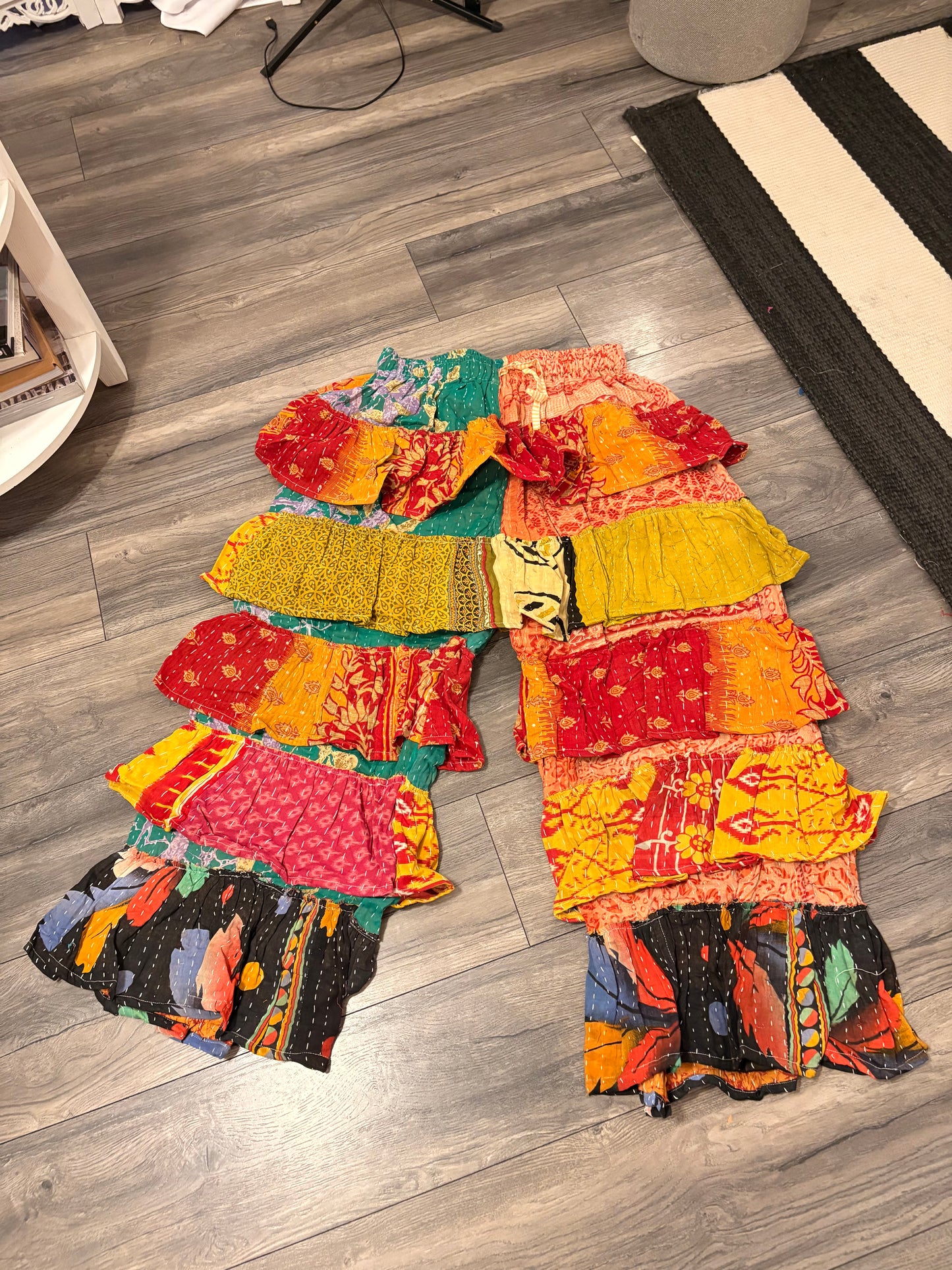Claire Tiered Simi Kantha pants