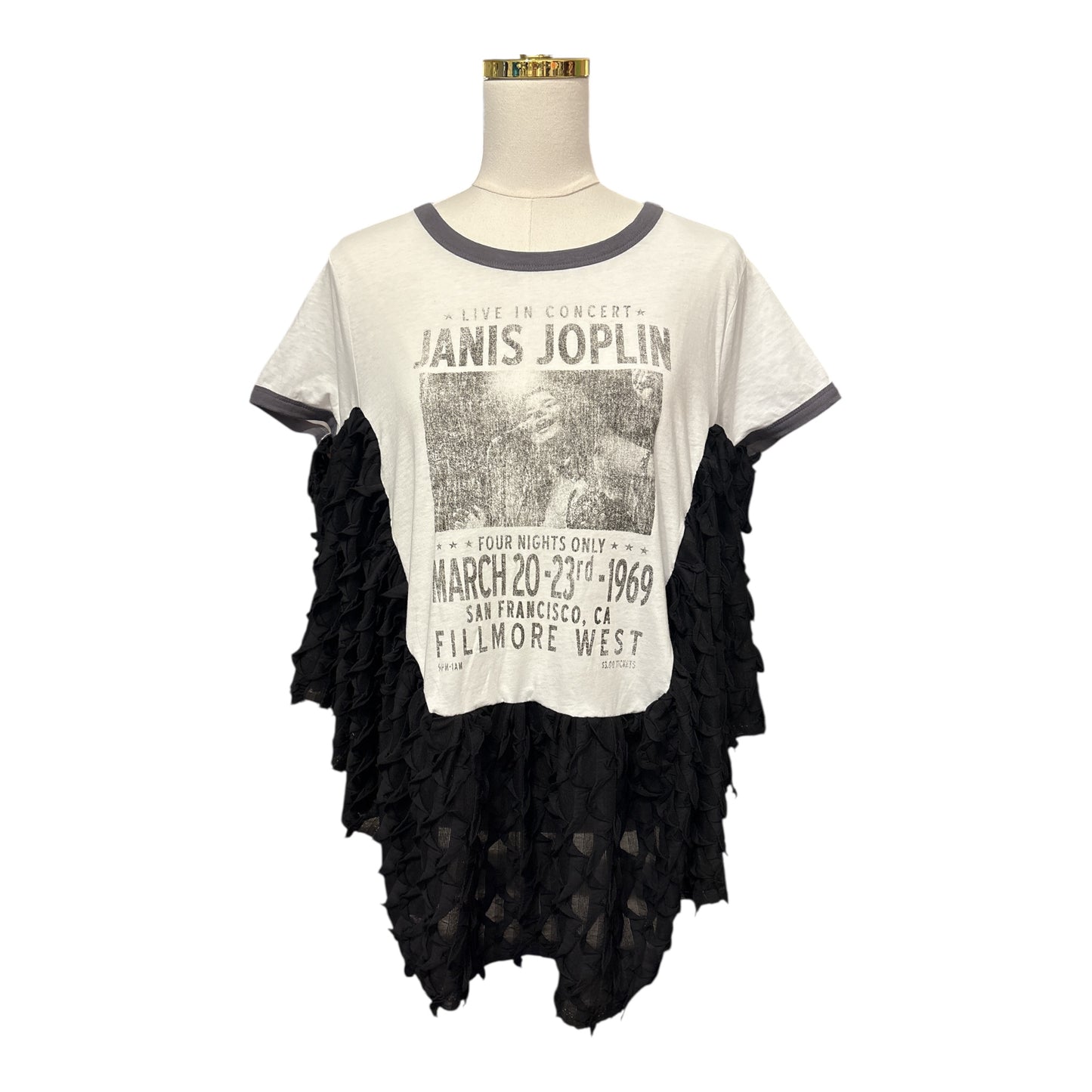 Janis Rock Angel Poncho One Size Fits a Small to XXL Oversized