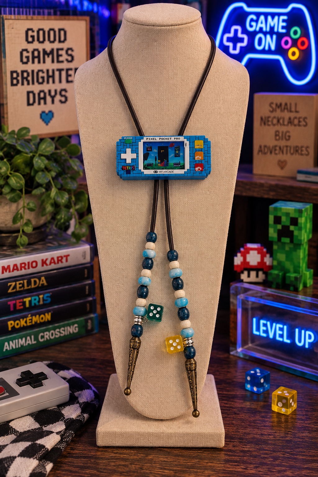 The Gamer Handmade Bolo Necklace