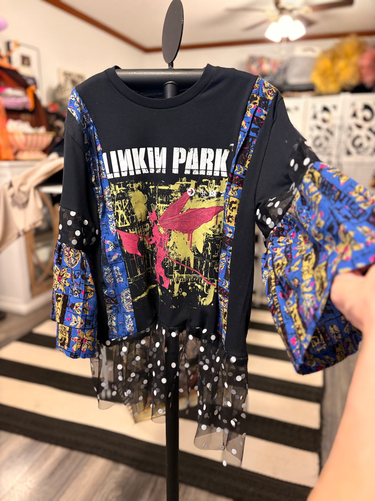 In The End Rock Glam Tee One Size Fits an XS to Medium
