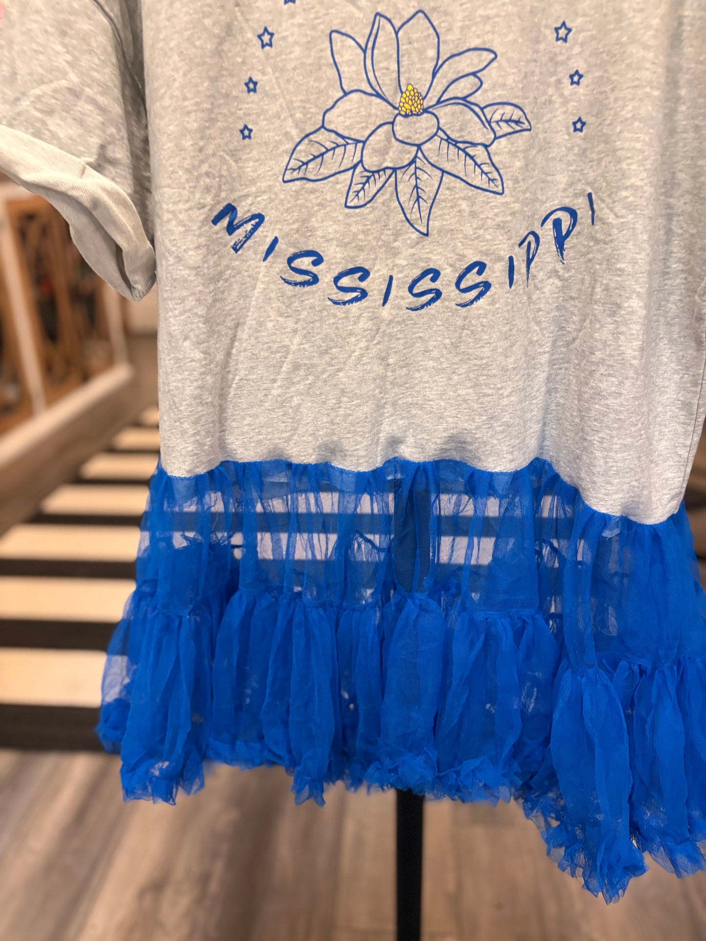 Mississippi Girl Upcycled Rockstar Dress One Size Fits a Small to XXL