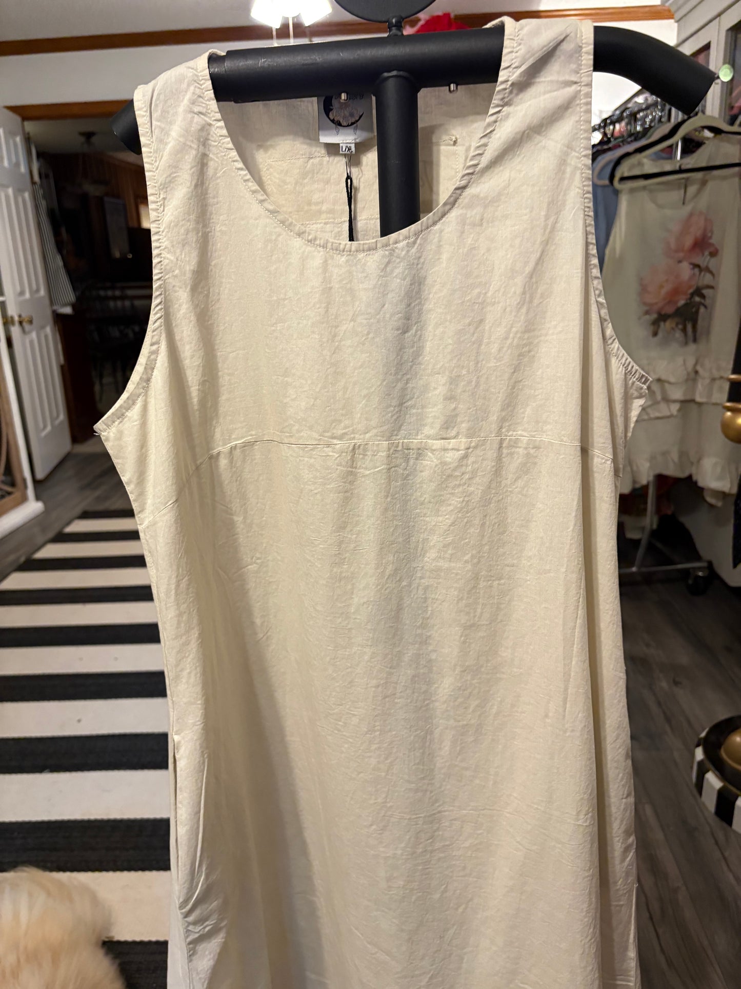 Create Change Slip Dress Parchment : S/M