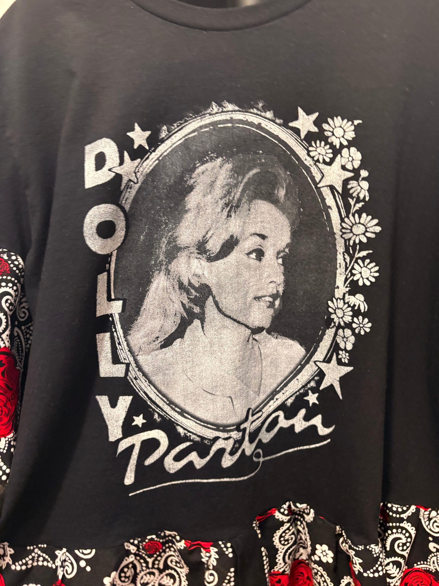 Baby Dolly Bandana Baby Doll Tee Fits a Small to XL
