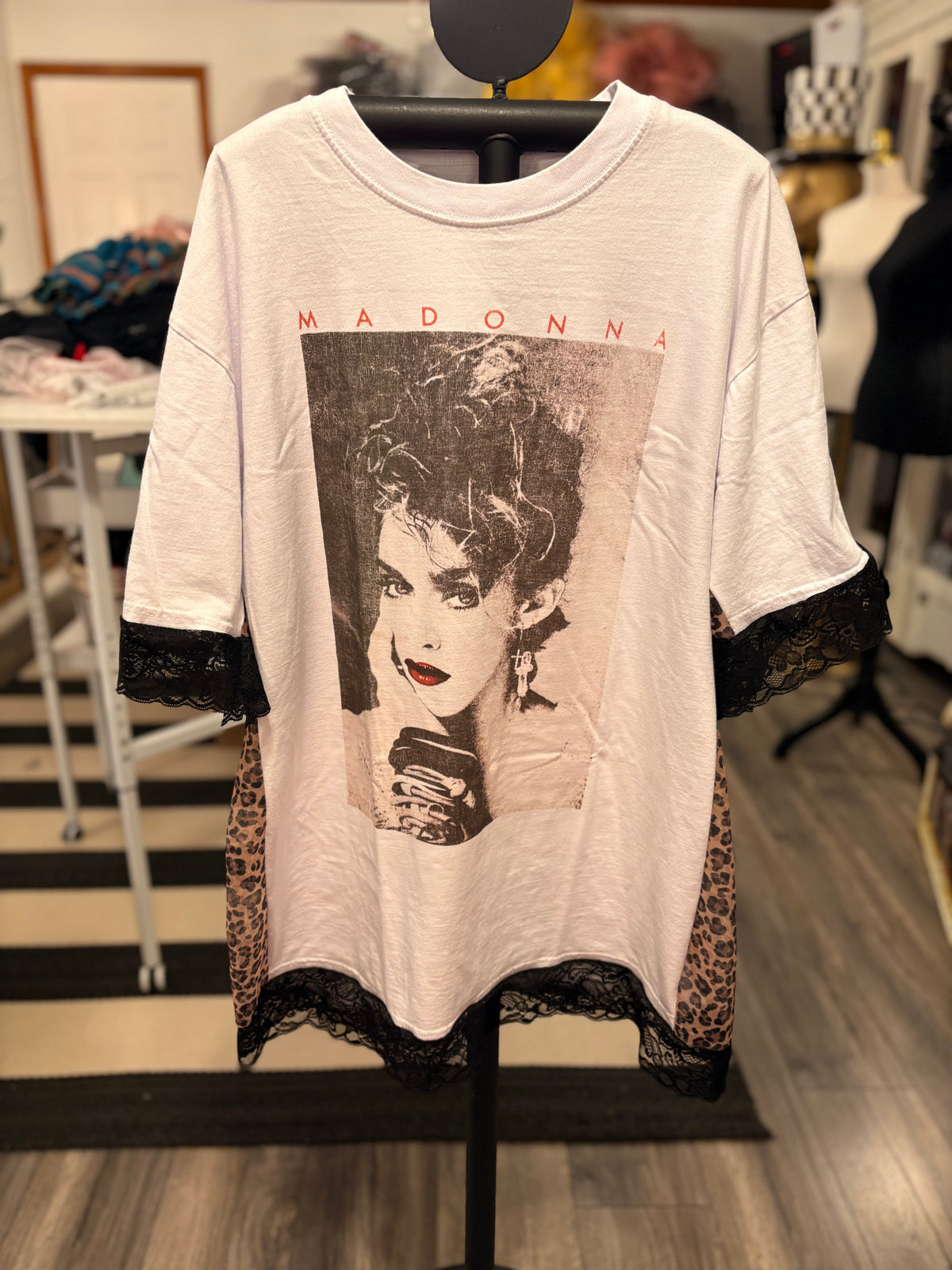 Papa Don’t Preach Oversized Tee One Size Fits Small to XXL
