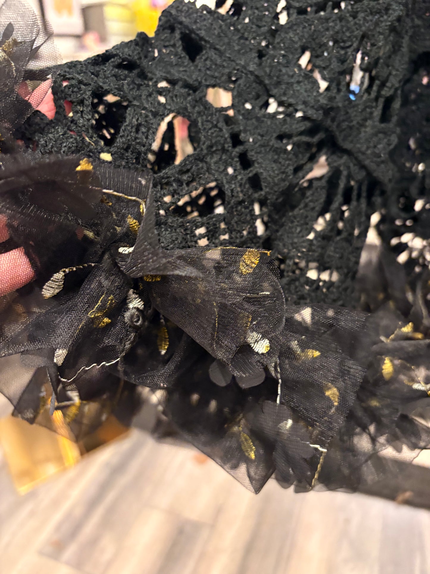 Black Swan Upcycled Ballerina Sweater One Size Fits a Small to XXL (4-16)