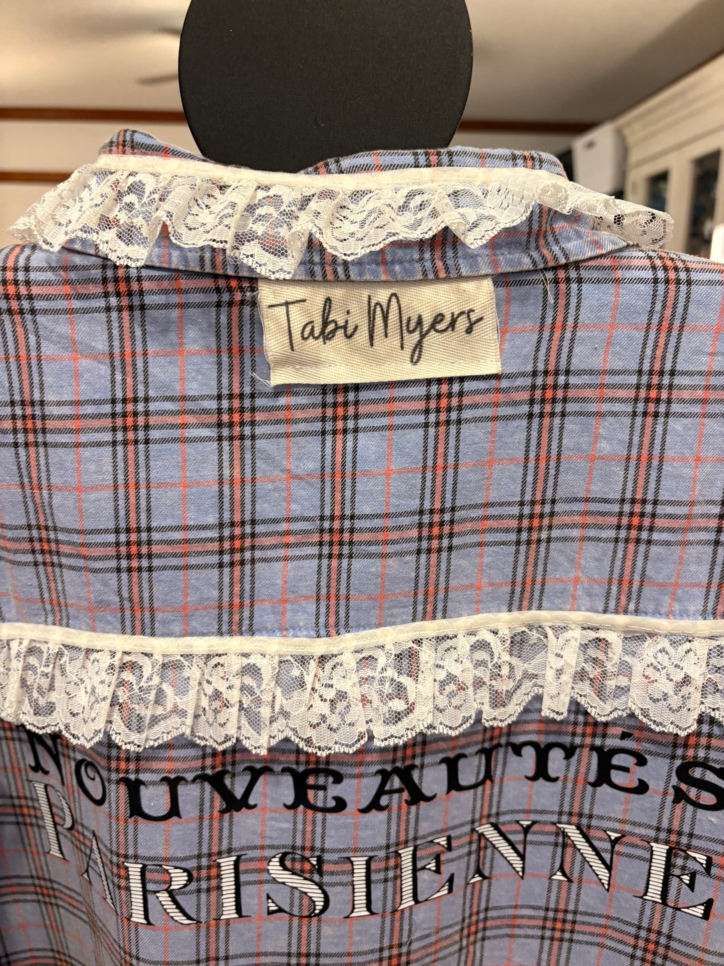 New Parisian  “Junk” Flannel Very Long Length One Size Fits an XXL-3X 16-20