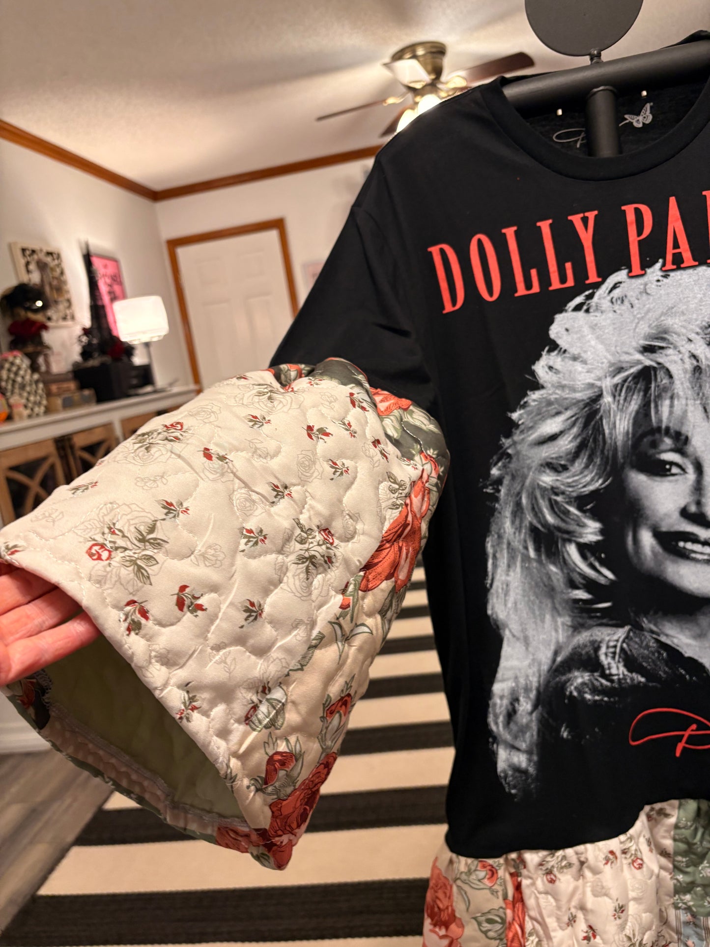 Be Dolly Upcycled Quilt Jumper One Size Fits Small to XL Oversized!