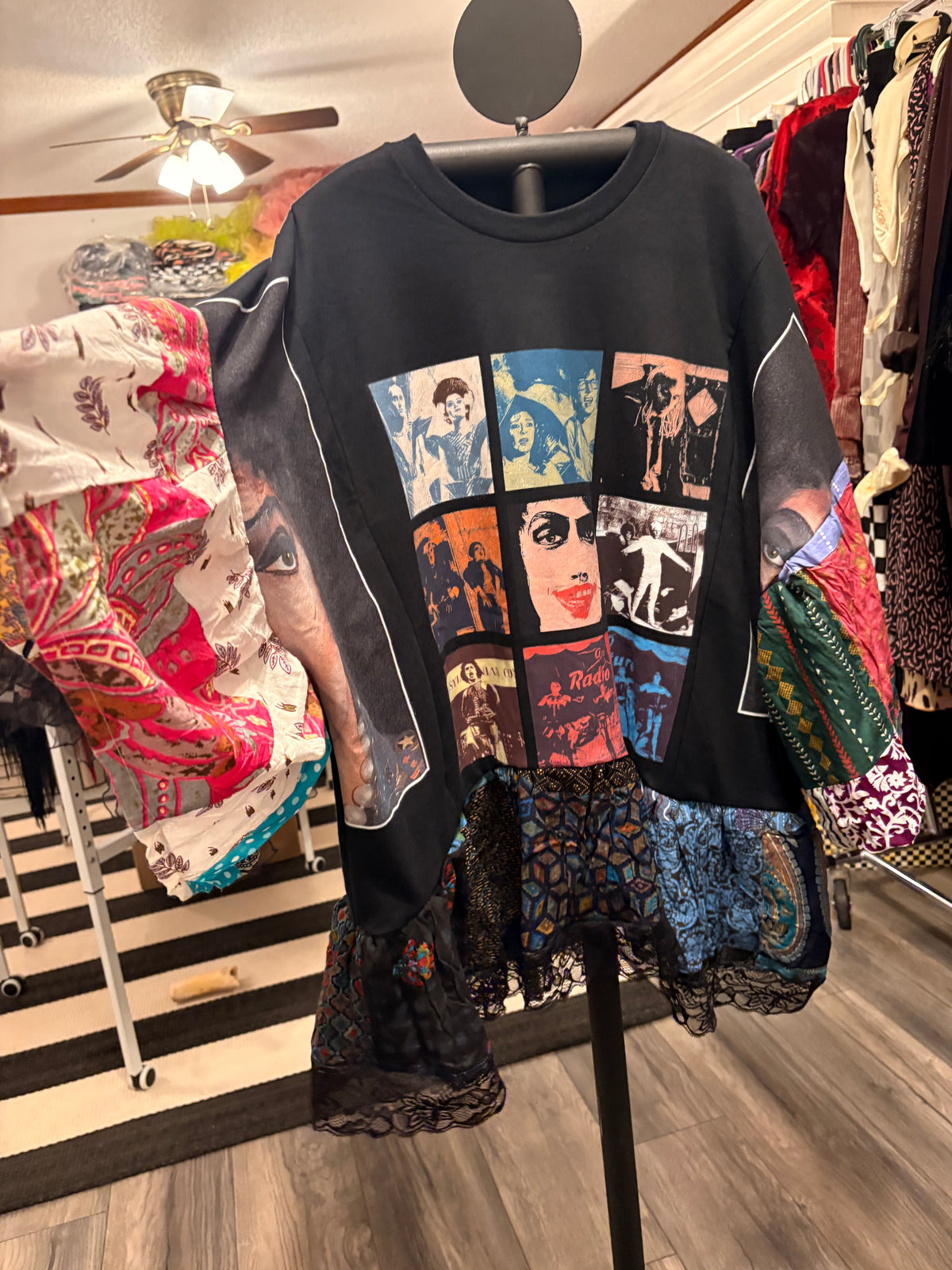 Hot Patootie Patchwork Top One Size Fits Small to 3X