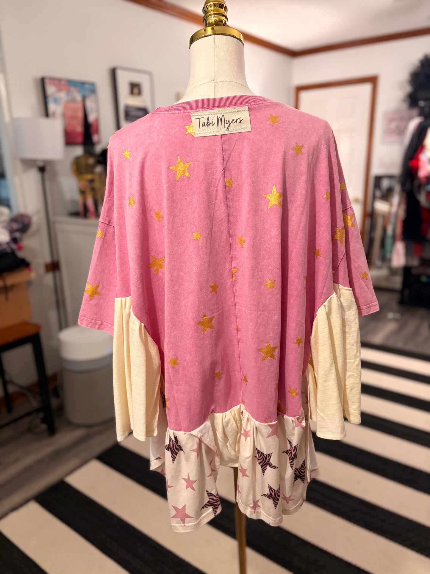 Reach For The Stars Angel Poncho One Size Fits a Large to 2X
