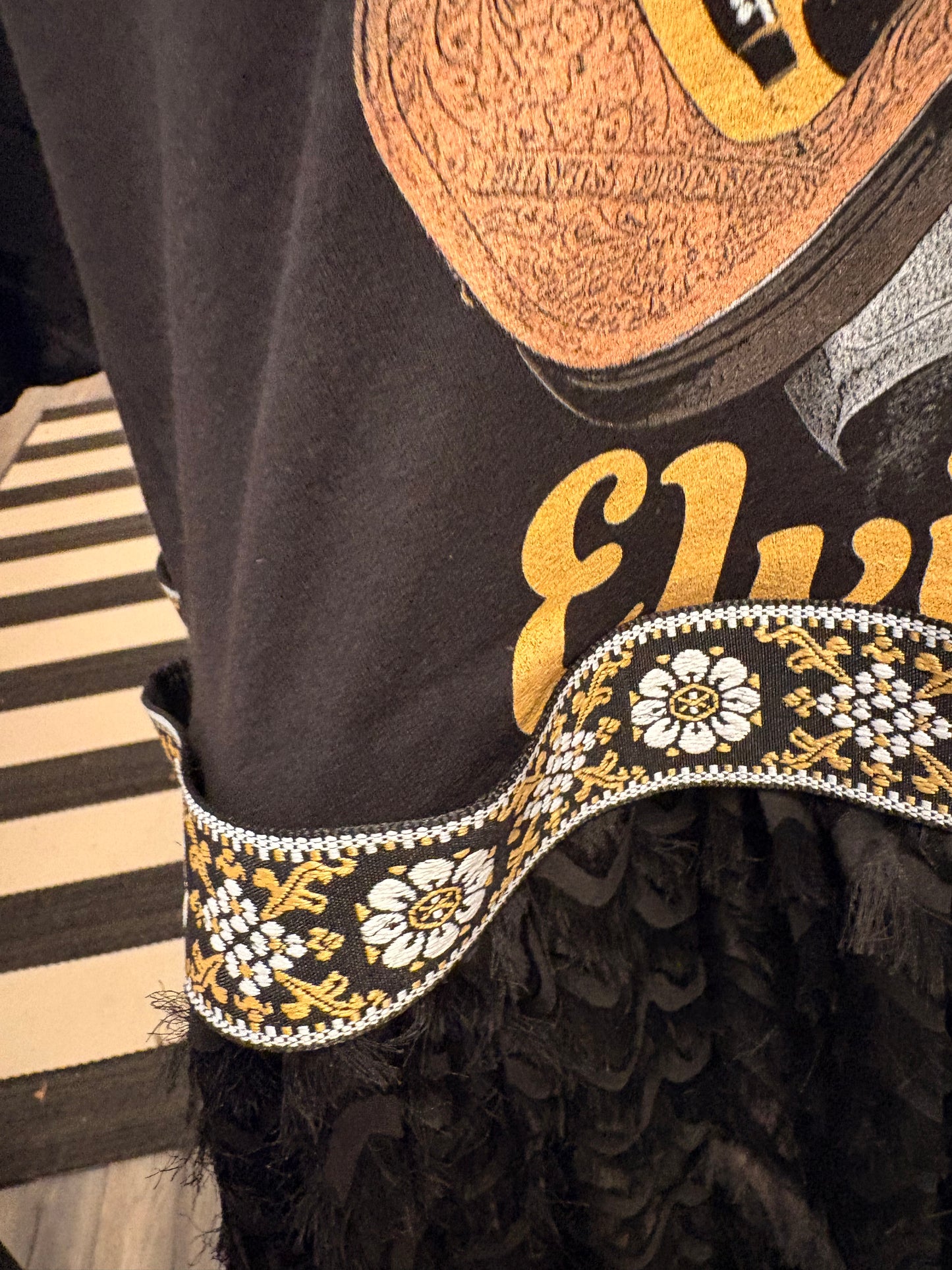 The King of Rock Upcycled Rockstar Fairytale Dress One Size Fits a Small to XLarge Oversized!