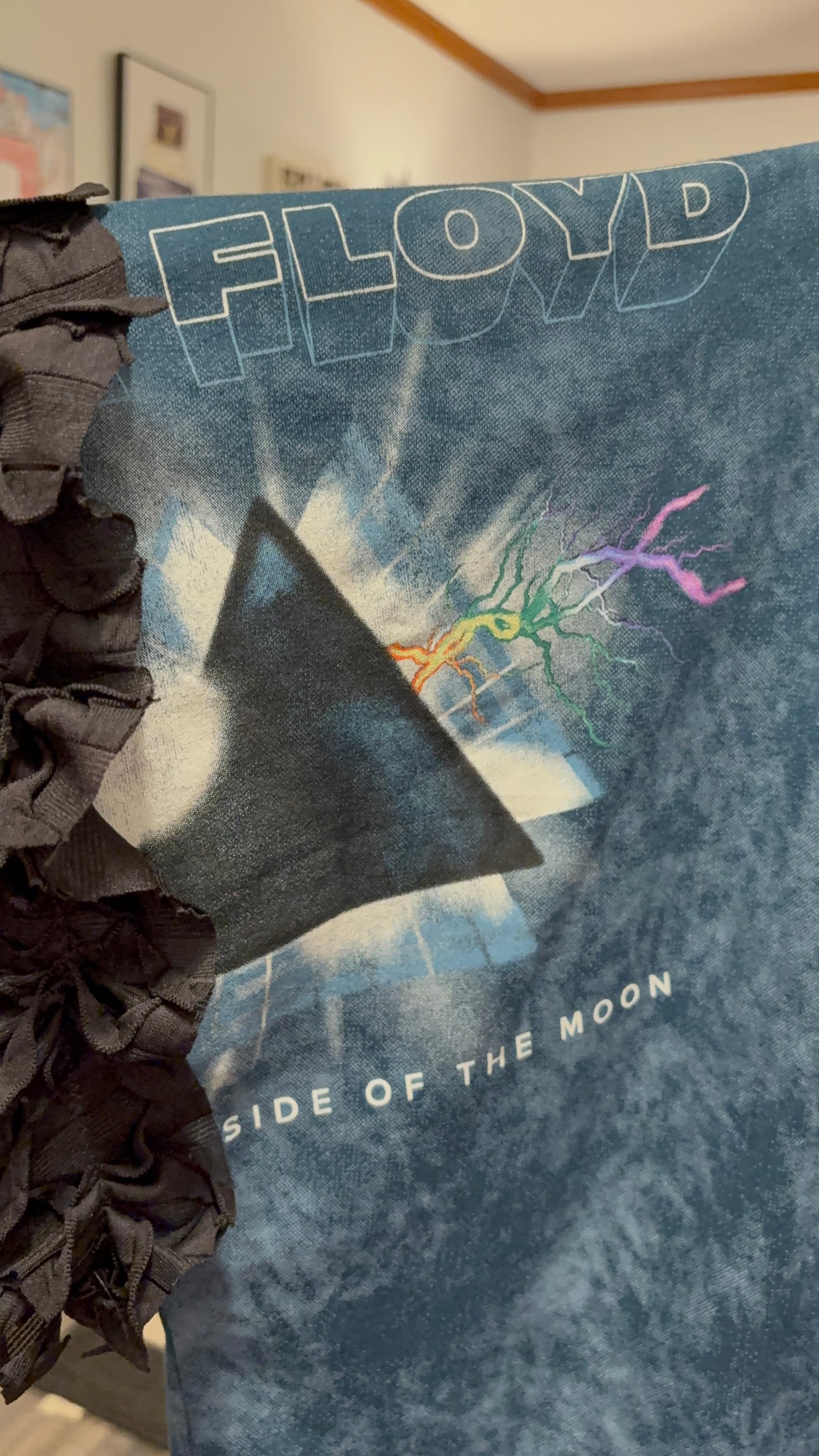 Classic Rock Upcycled Rockstar Fairytale Top One Size Fits a Small to 3X Super Oversized!