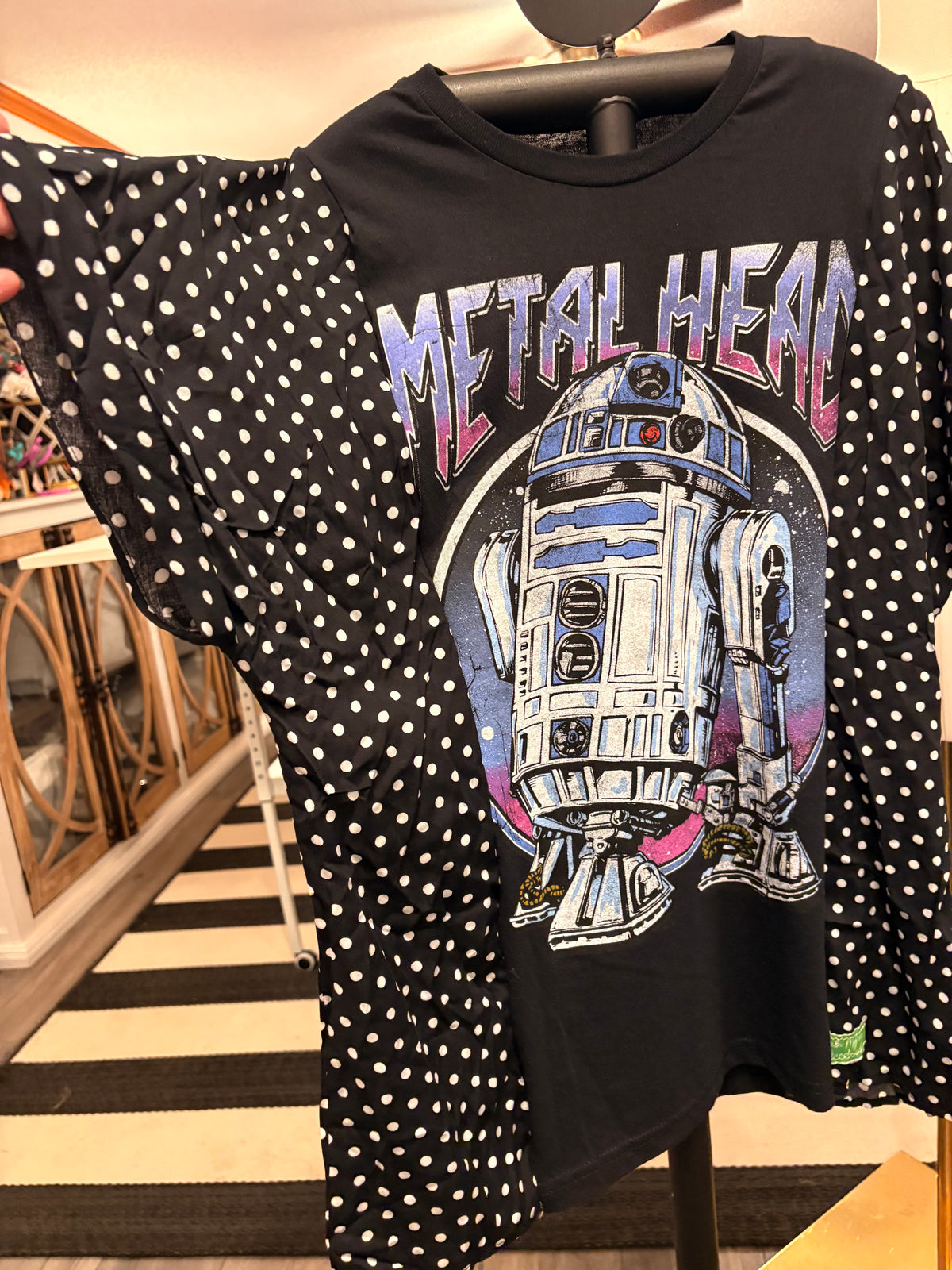 Metal Head Glam Tee One Size fits a Small to Large