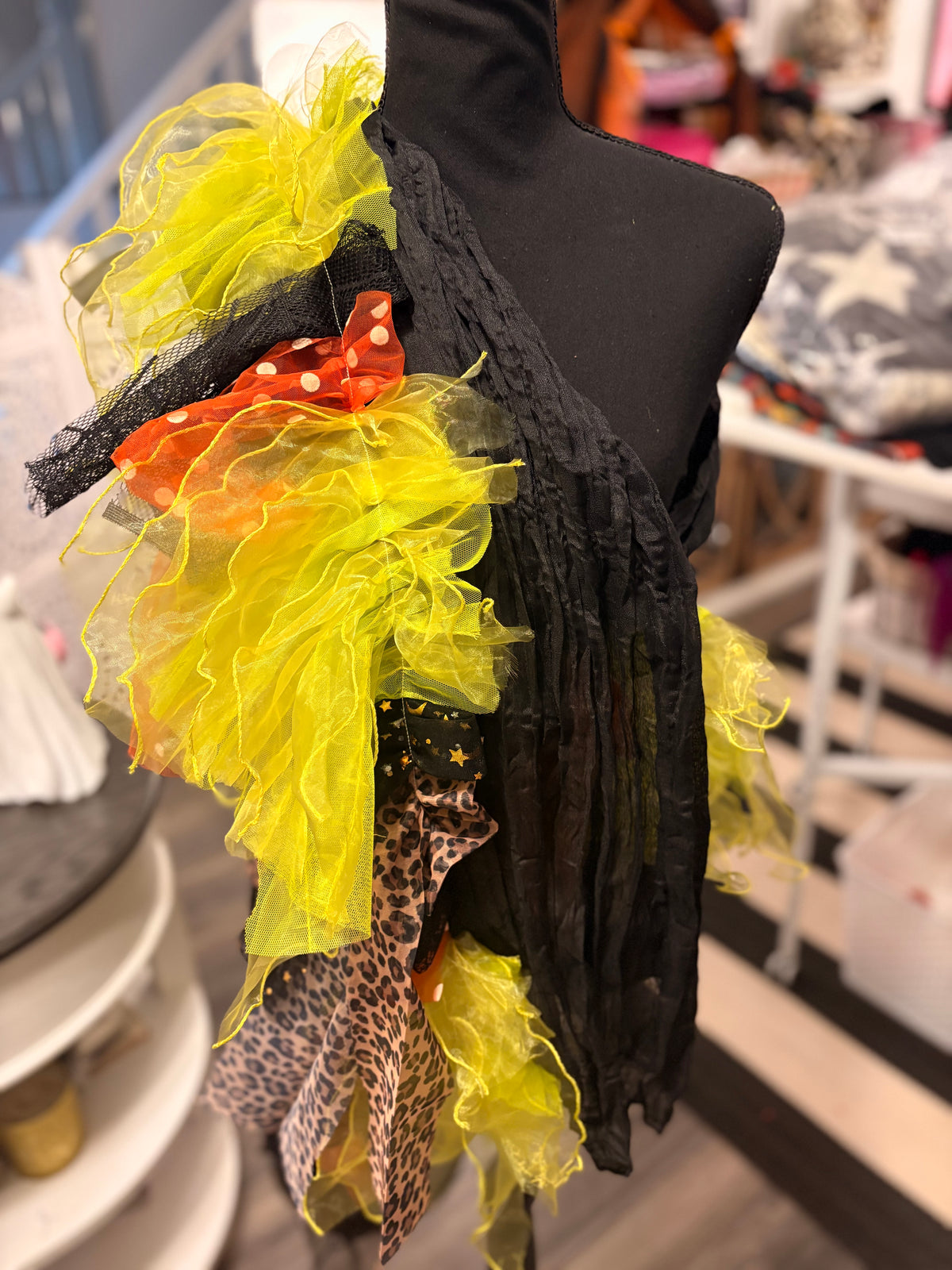 Wicked Glam Fringe Long Scarf/Boa