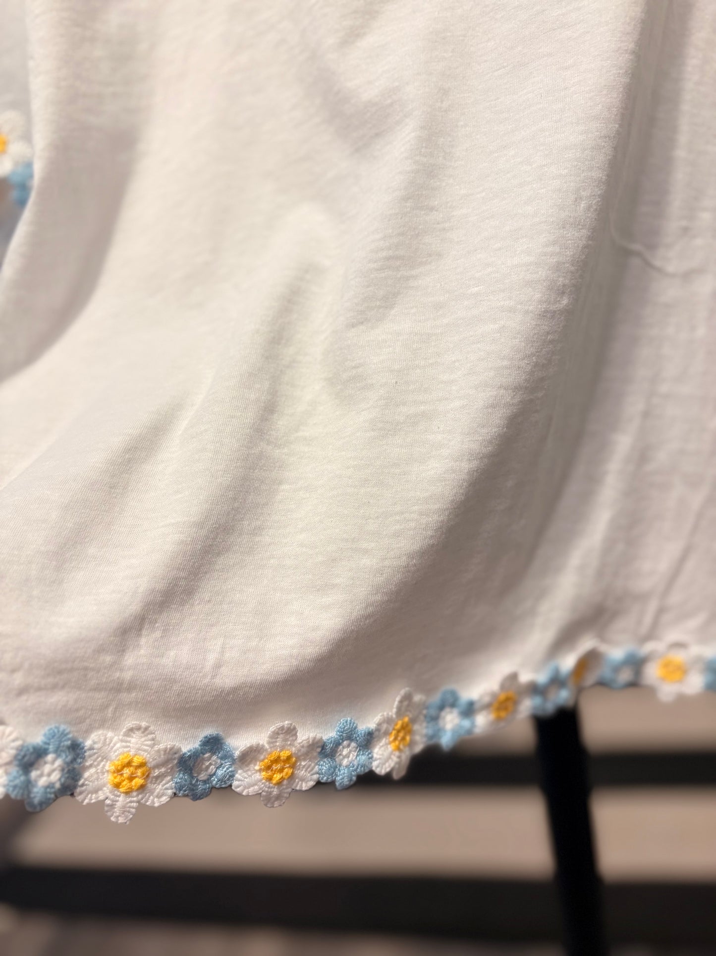 You’re My Cup of Tea “Junk” Tee One Size Fits a Small to Large Cropped Length