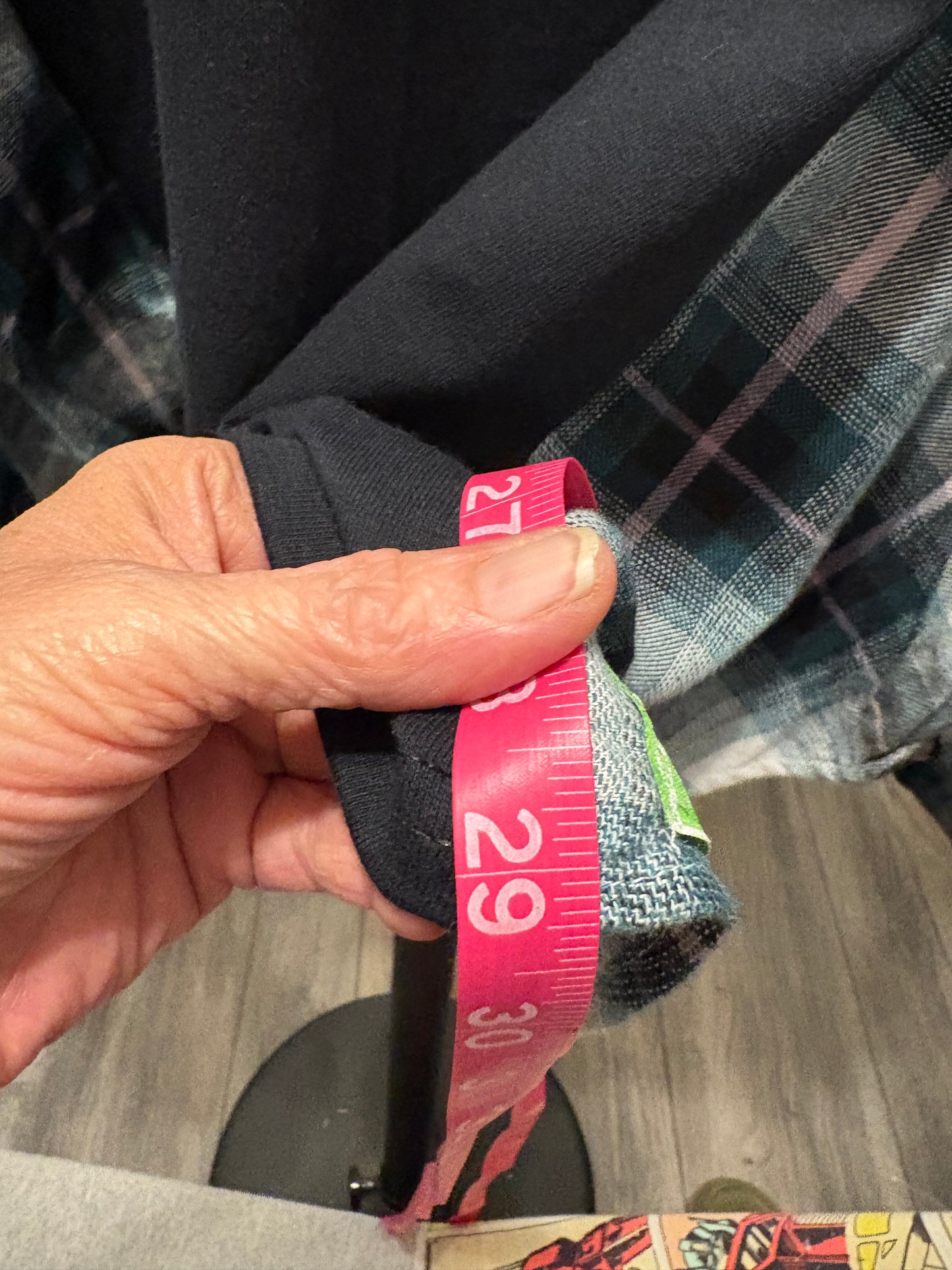 Oh Holy Night Flannel Tee One Size Fits a Large to 3X Oversized