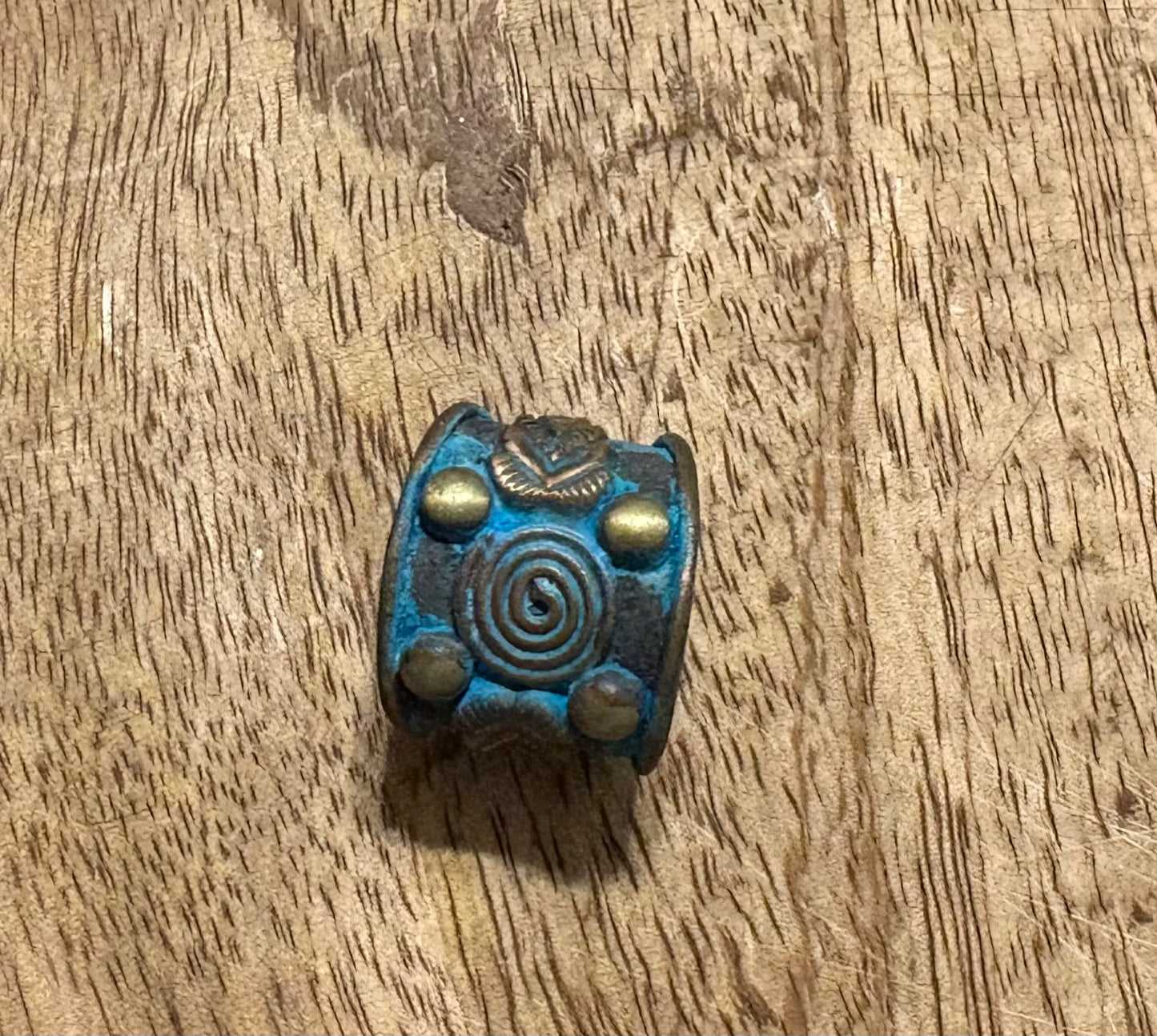 Vintage Copper Patina Rings