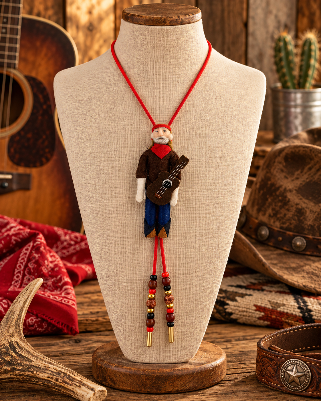 Willie Awesome Glam Bolo Necklace
