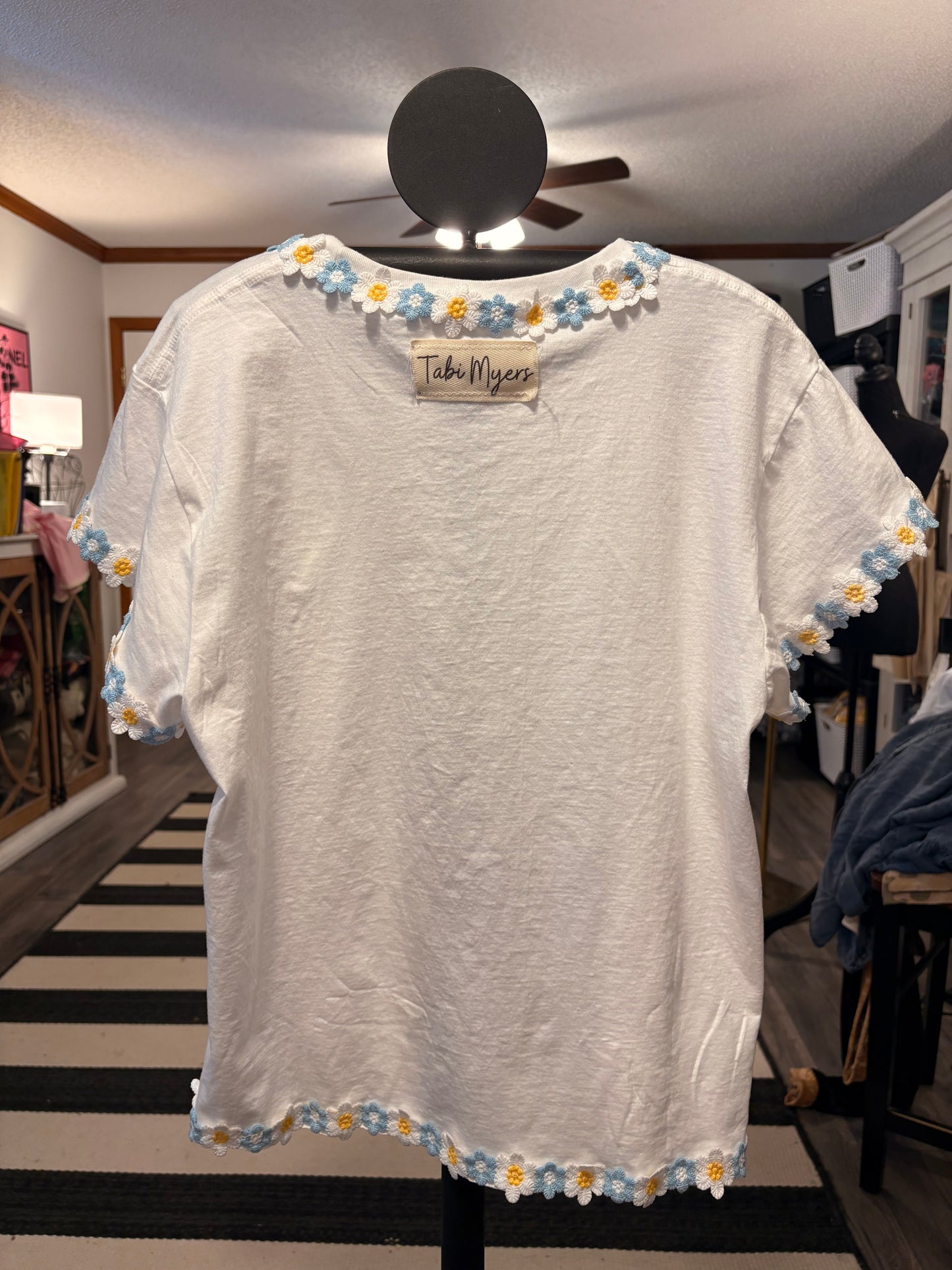 Flipped Over You “Junk” Tee One Size Fits a Small to Large