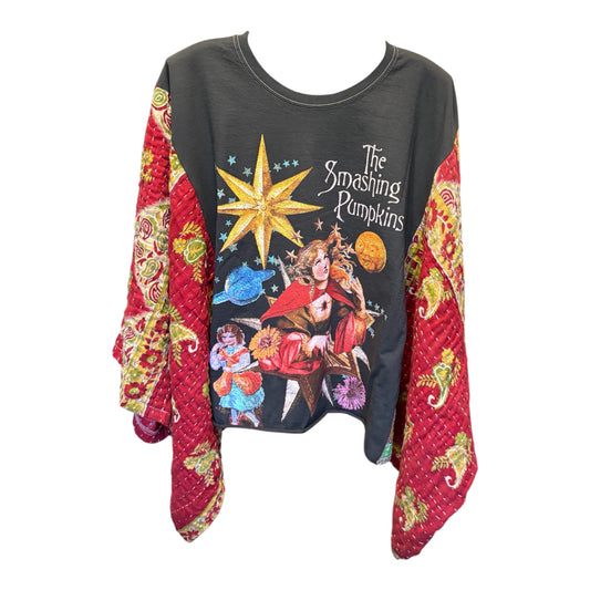 Smashing Pumpkins Vintage Kantha Poncho Tee Fits A Small to XL