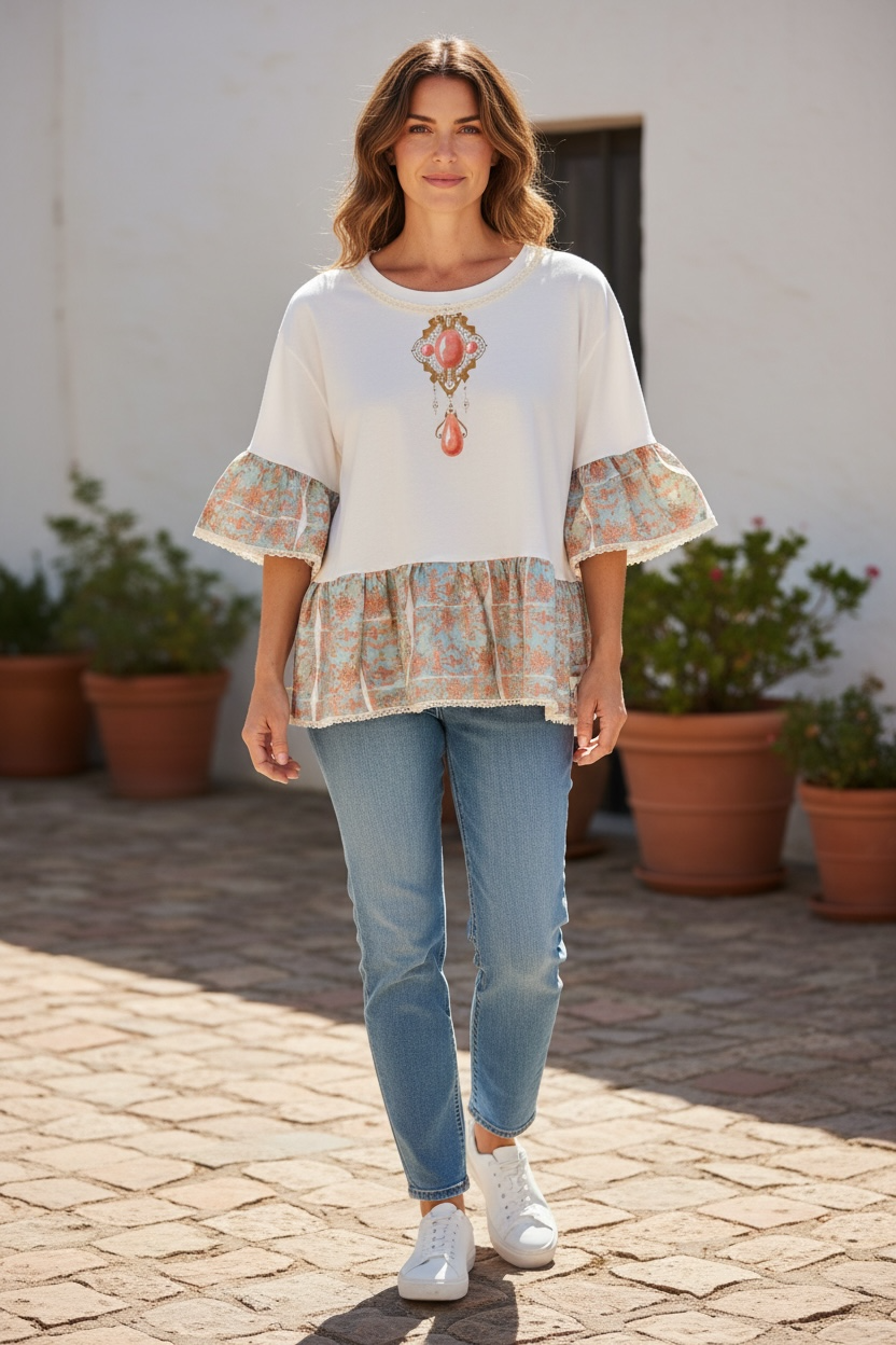 La Traviata “Junk” Tee One Size Fits an XS to Large