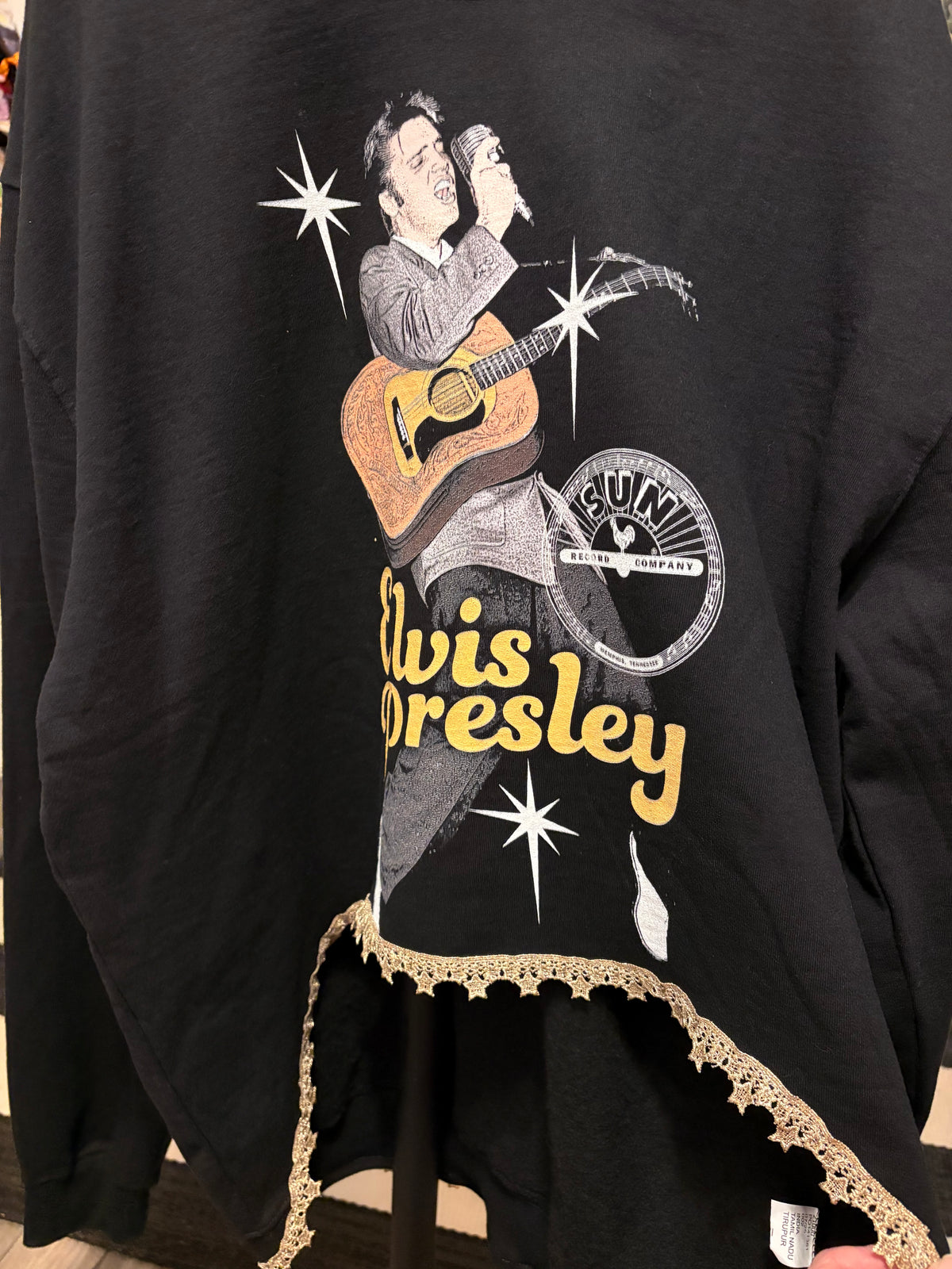 Love Me Tender Hi/Lo Glam Tee One Size Fits a Small to XL