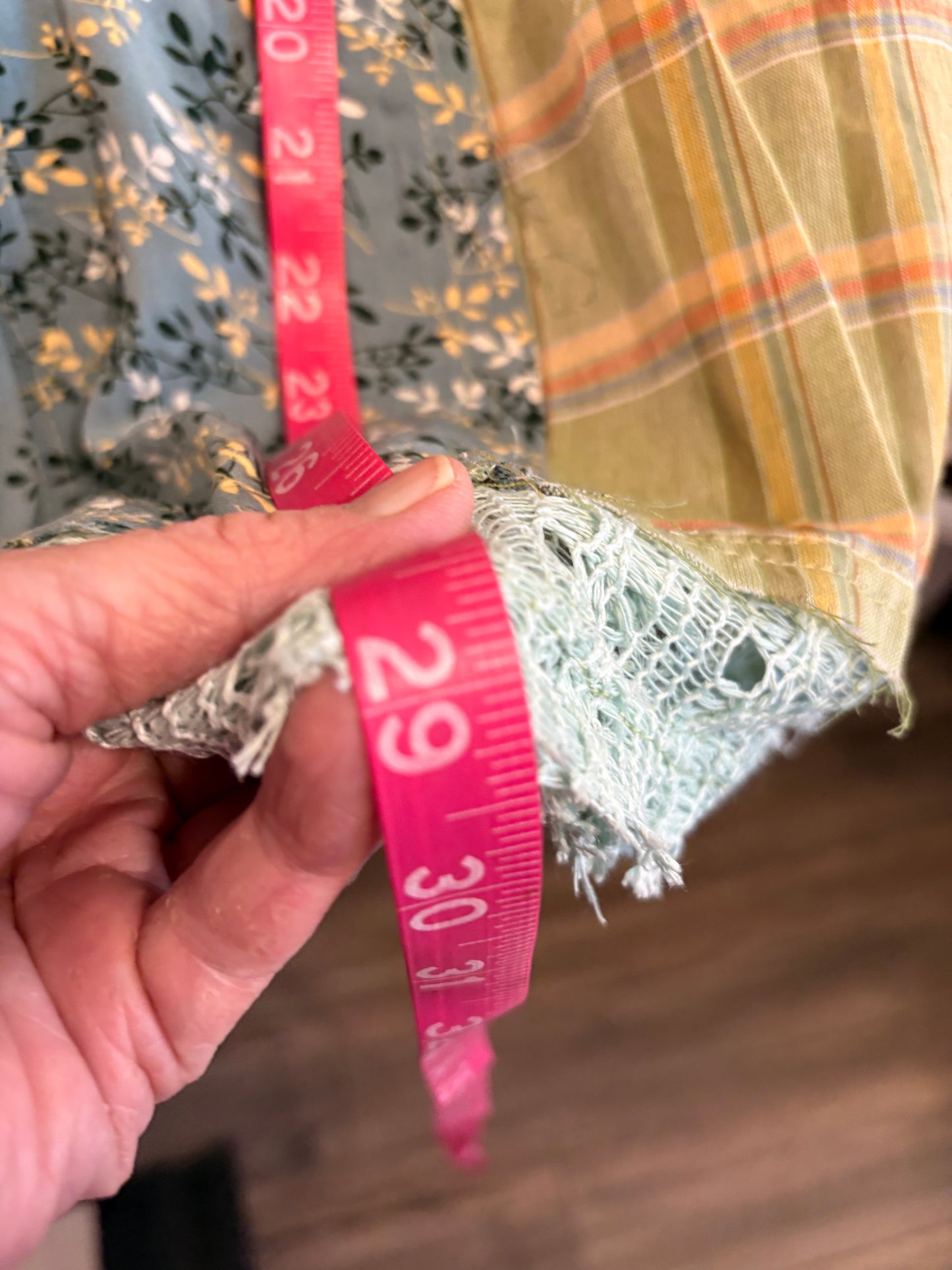 Peony “Junk” Tee One Size Fits a Small to Large Oversized