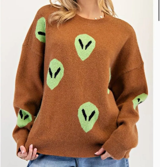 Alien Pullover Sweater