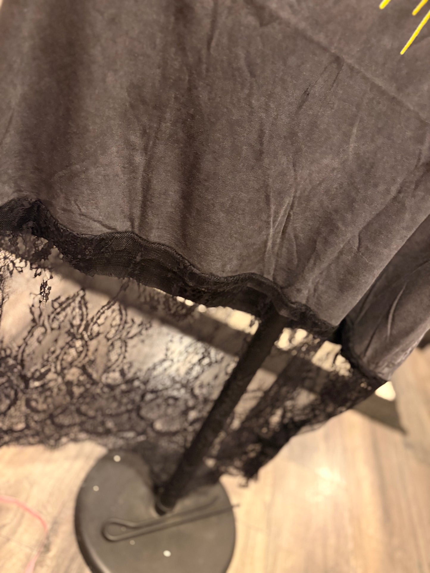 Eye Conic Lace Bottom Tee Dress OVERSIZED Fits a Small to 3X