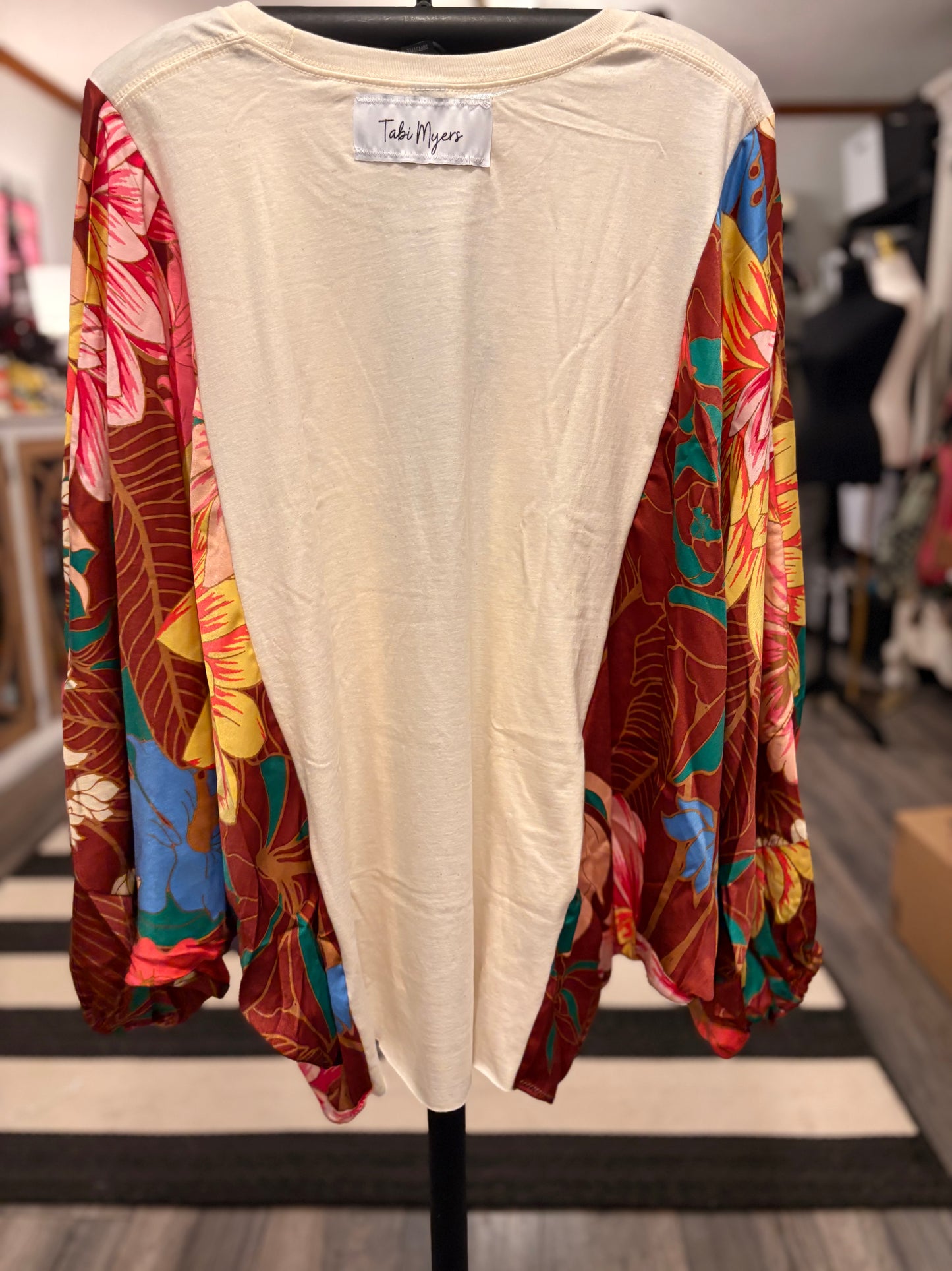 Ramble On Upcycled Kimono Top One Size Fits a Small to 3X