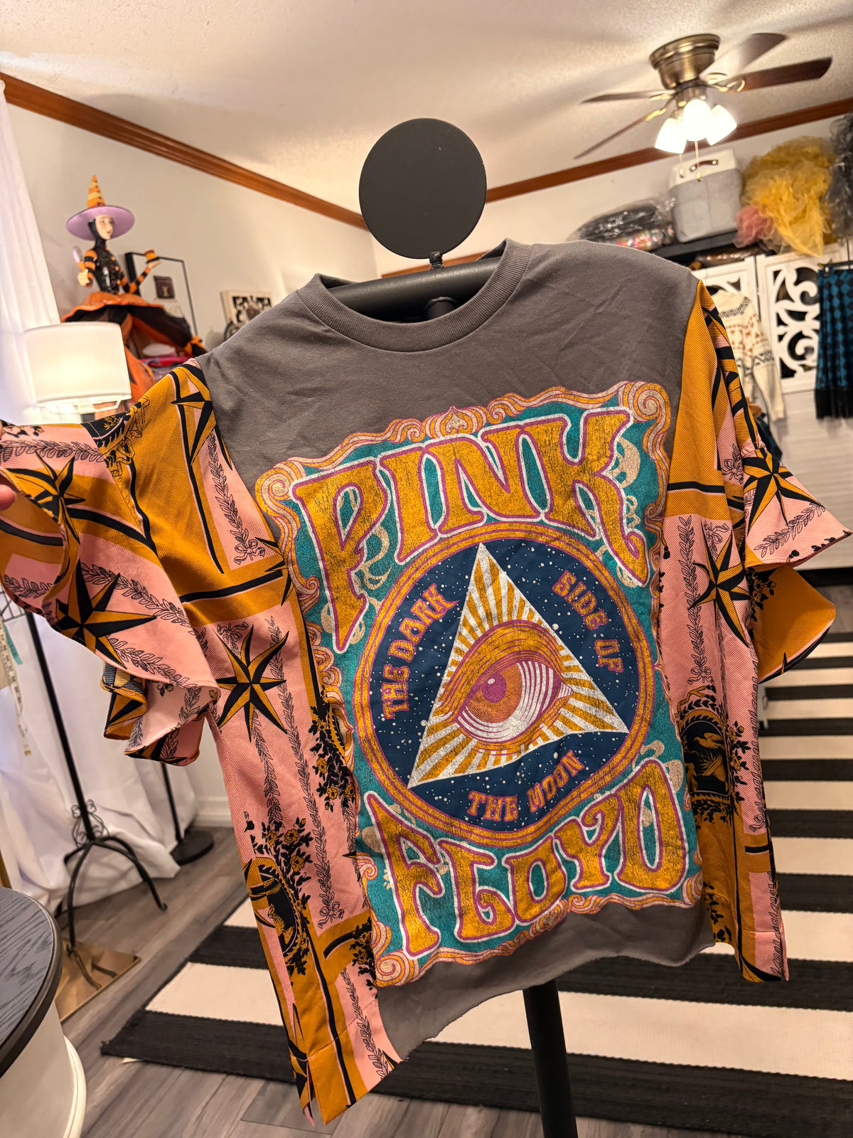 Pink and Gold Glam Tee One Size Fits a Small to Large