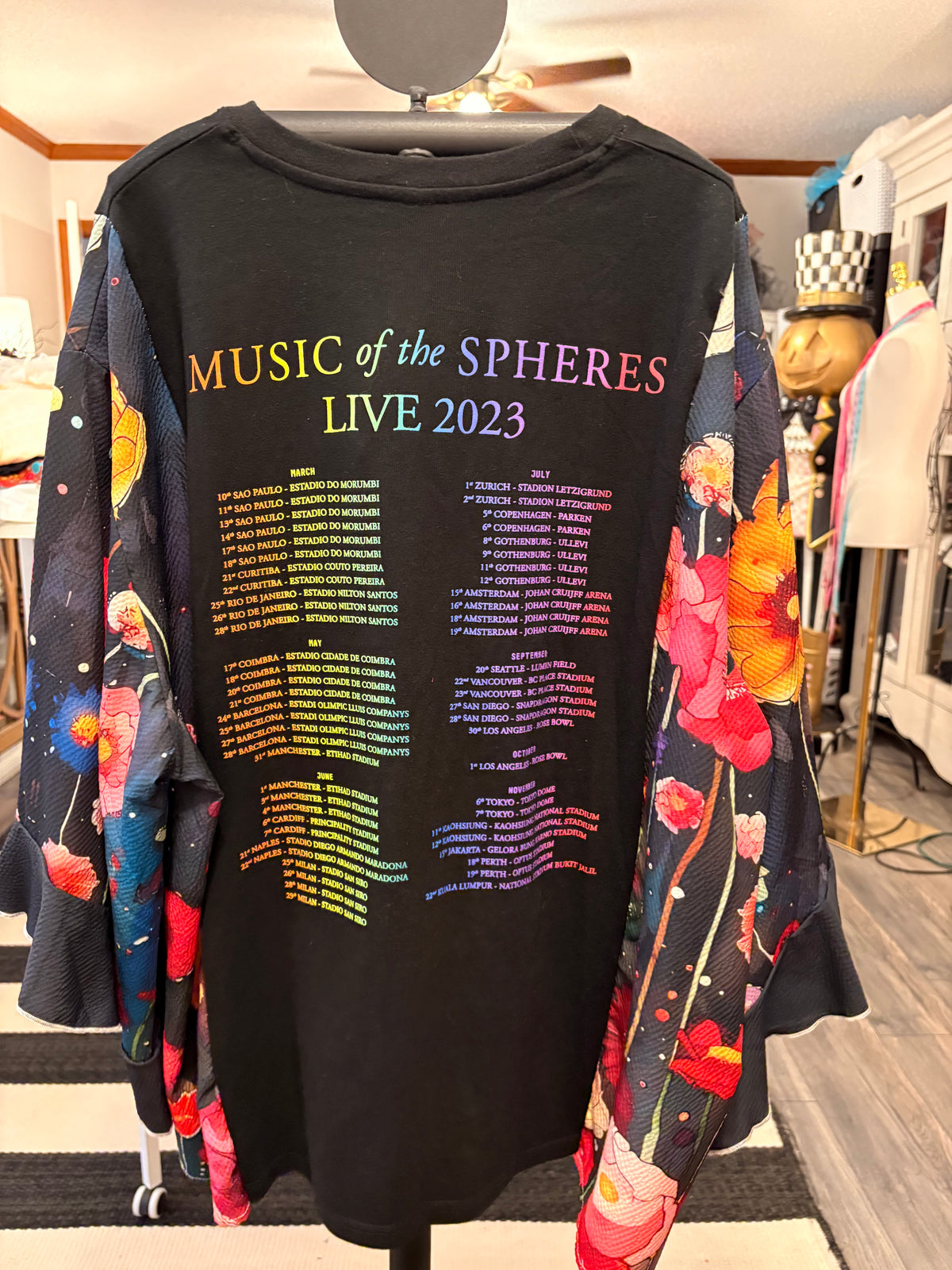 Viva La Vida Drop Sleeve Tee One Size Fits a Small to 3X