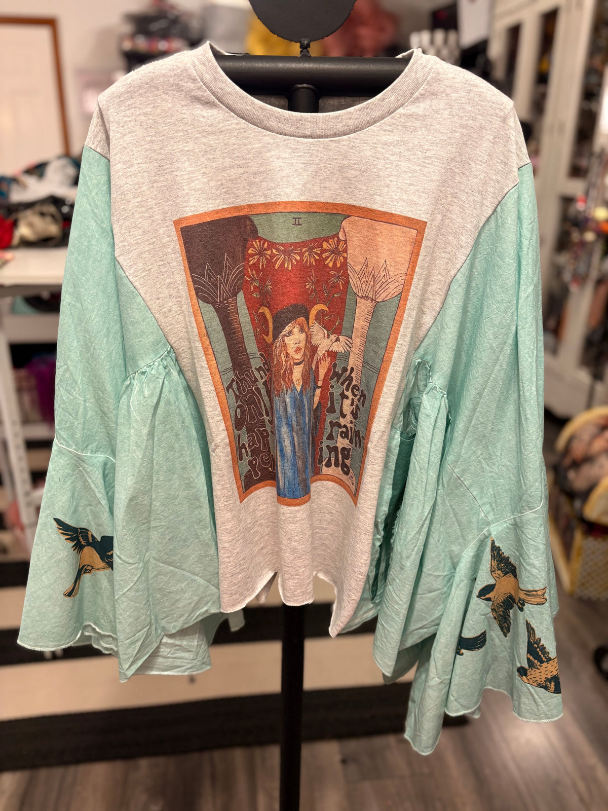 Like a Bird in Flight One Size Fits Small to XXL