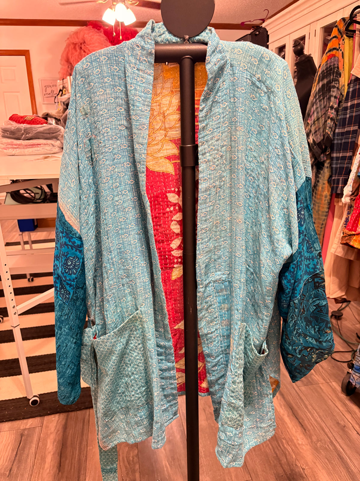 Debbie Kimono One Size Fits Small to 3X 2-22
