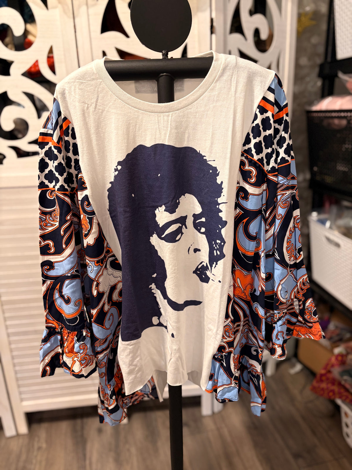 Spicy Curry Glam Tee One Size Fits a Small to XXL
